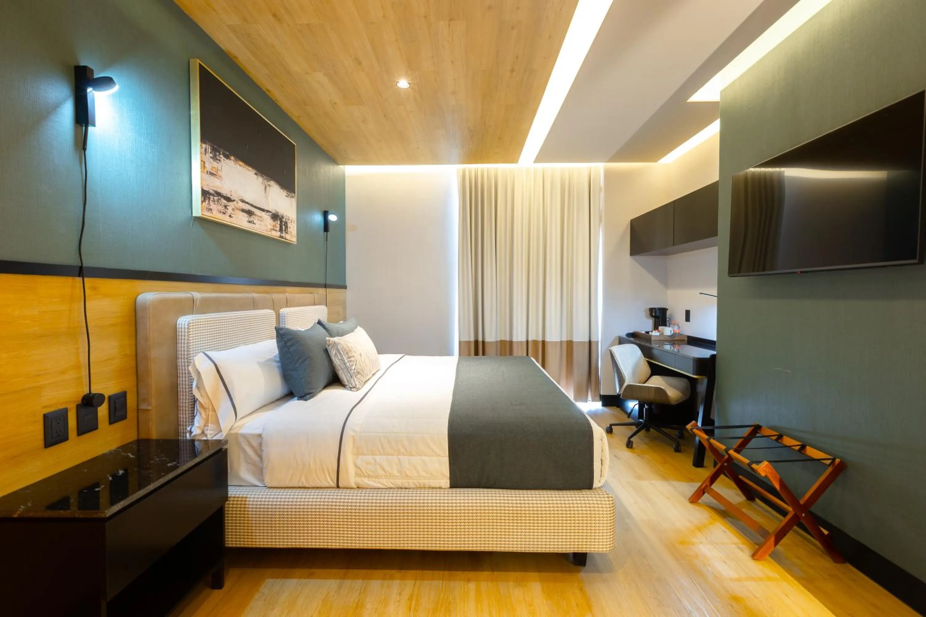 Bedroom, Bed in Hotel Noite Business Class