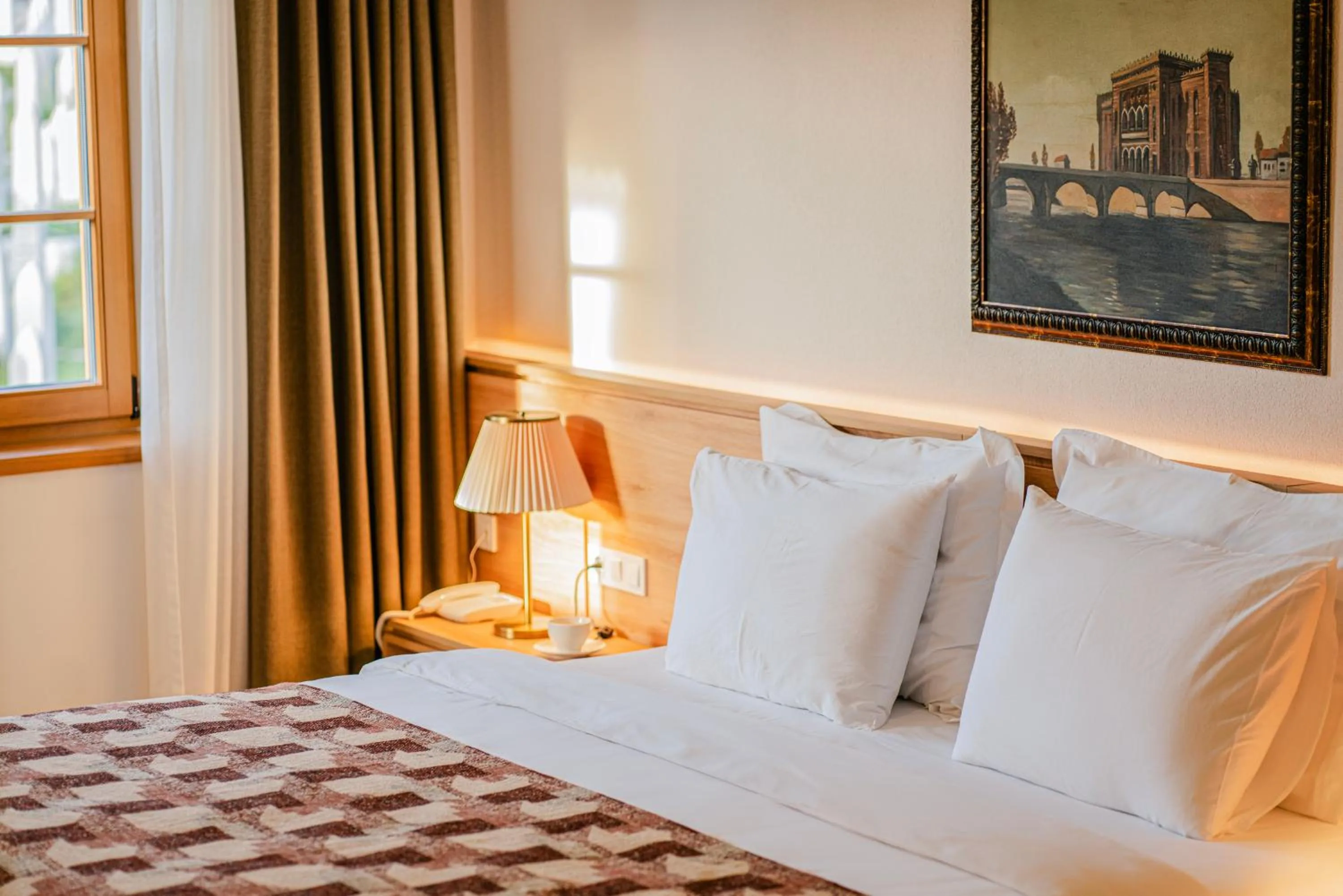 Bed in Hotel Baškuća Sarajevo