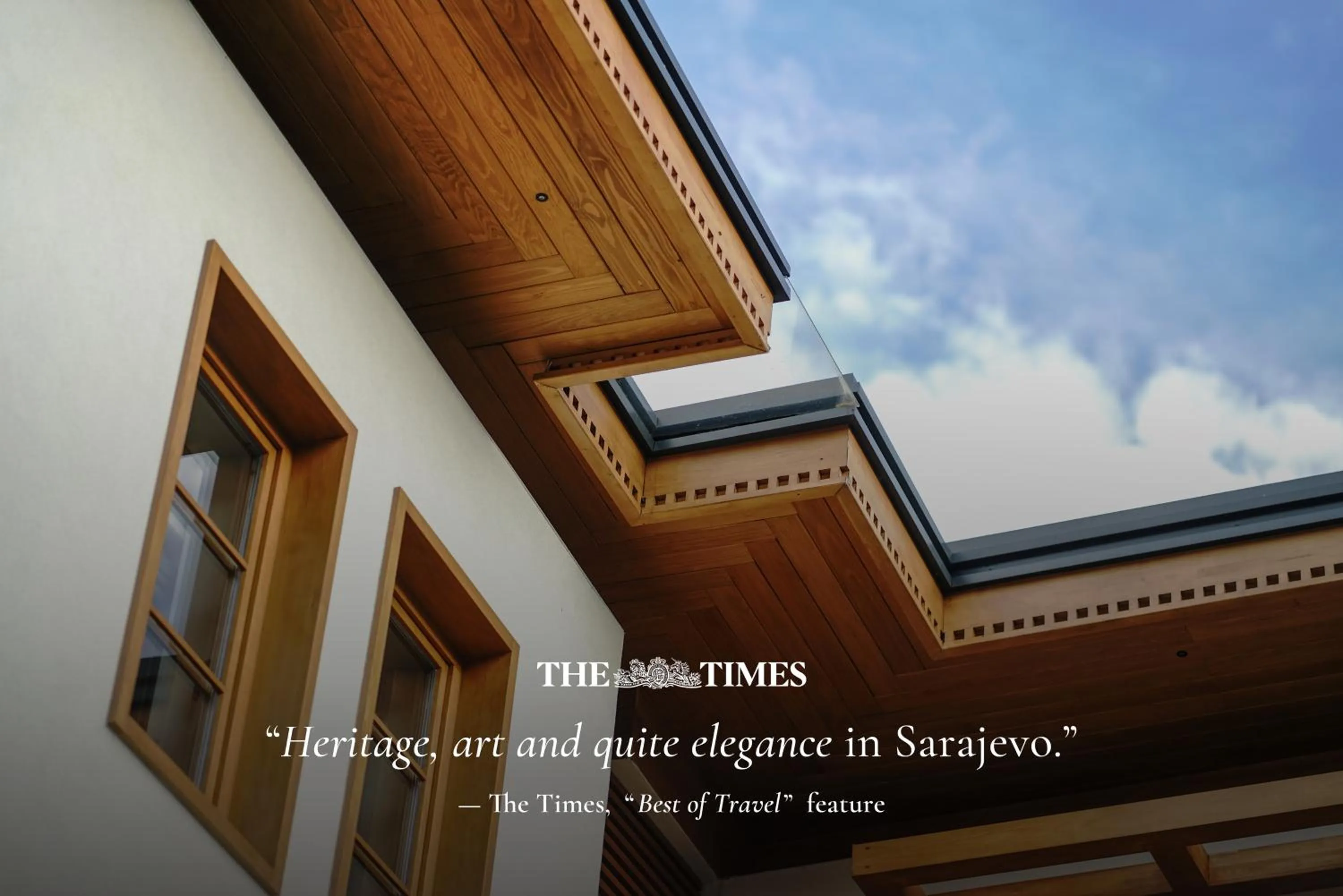 Property building in Hotel Baškuća Sarajevo