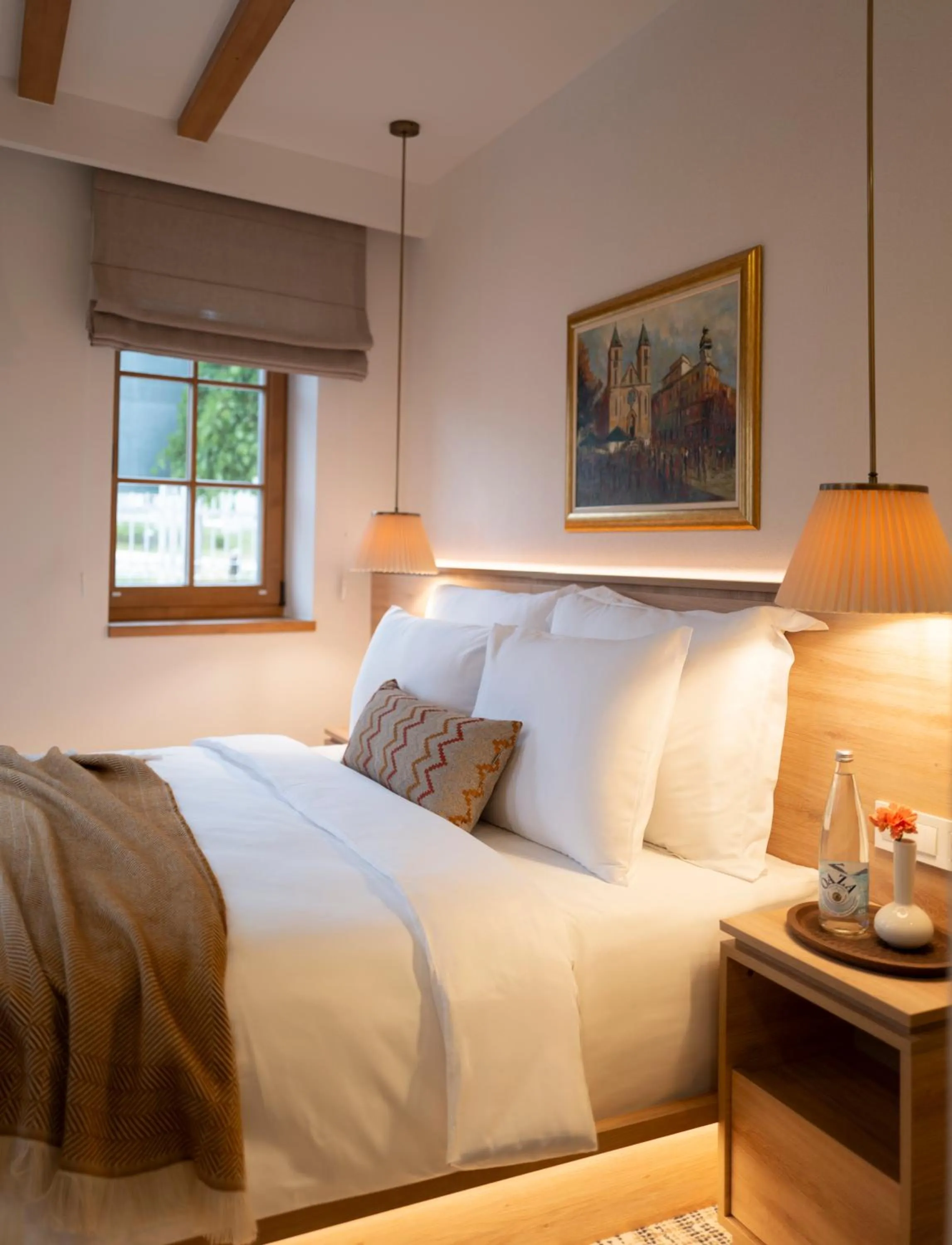 Bed in Hotel Baškuća Sarajevo