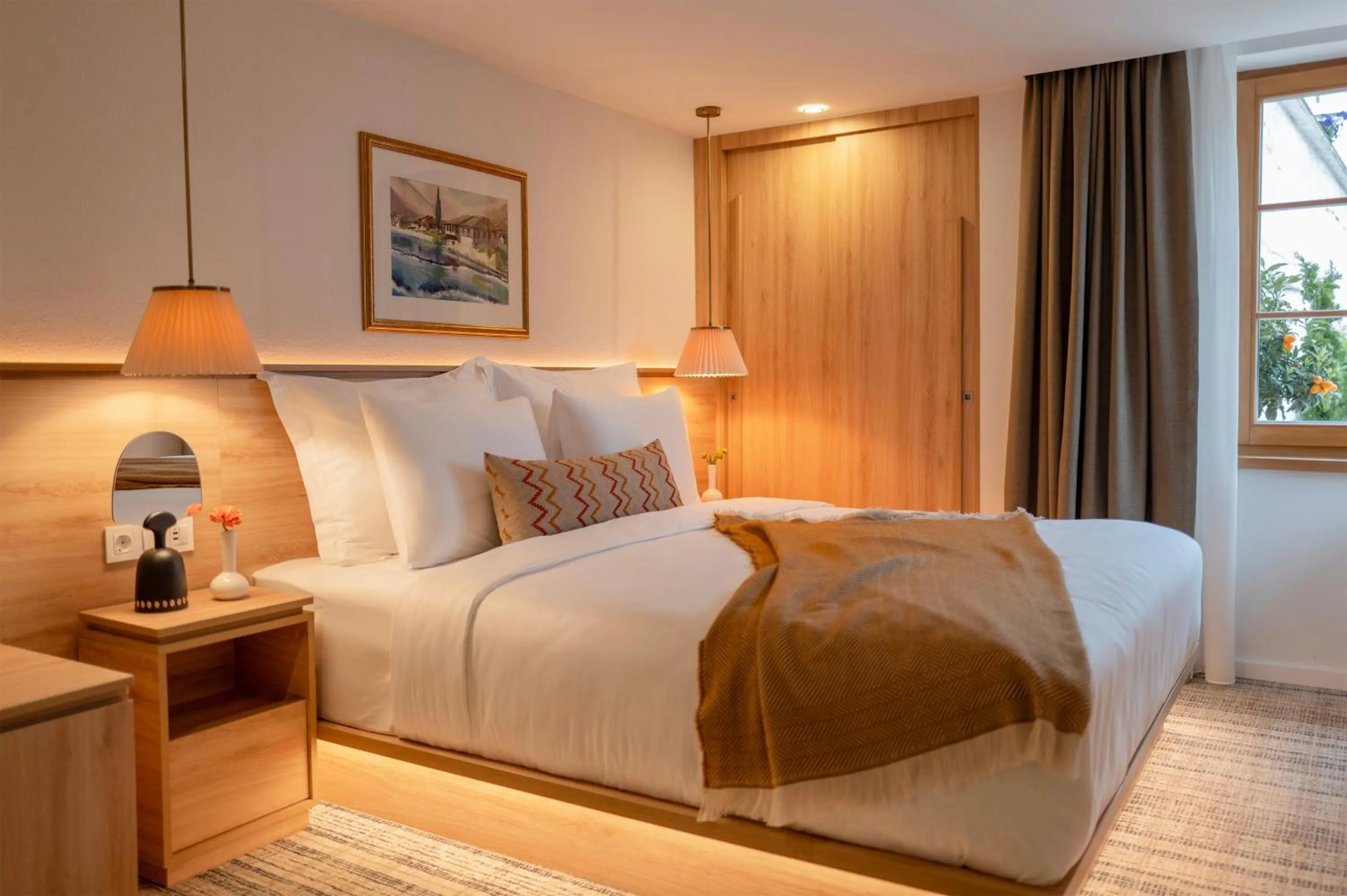 Bed in Hotel Baškuća Sarajevo