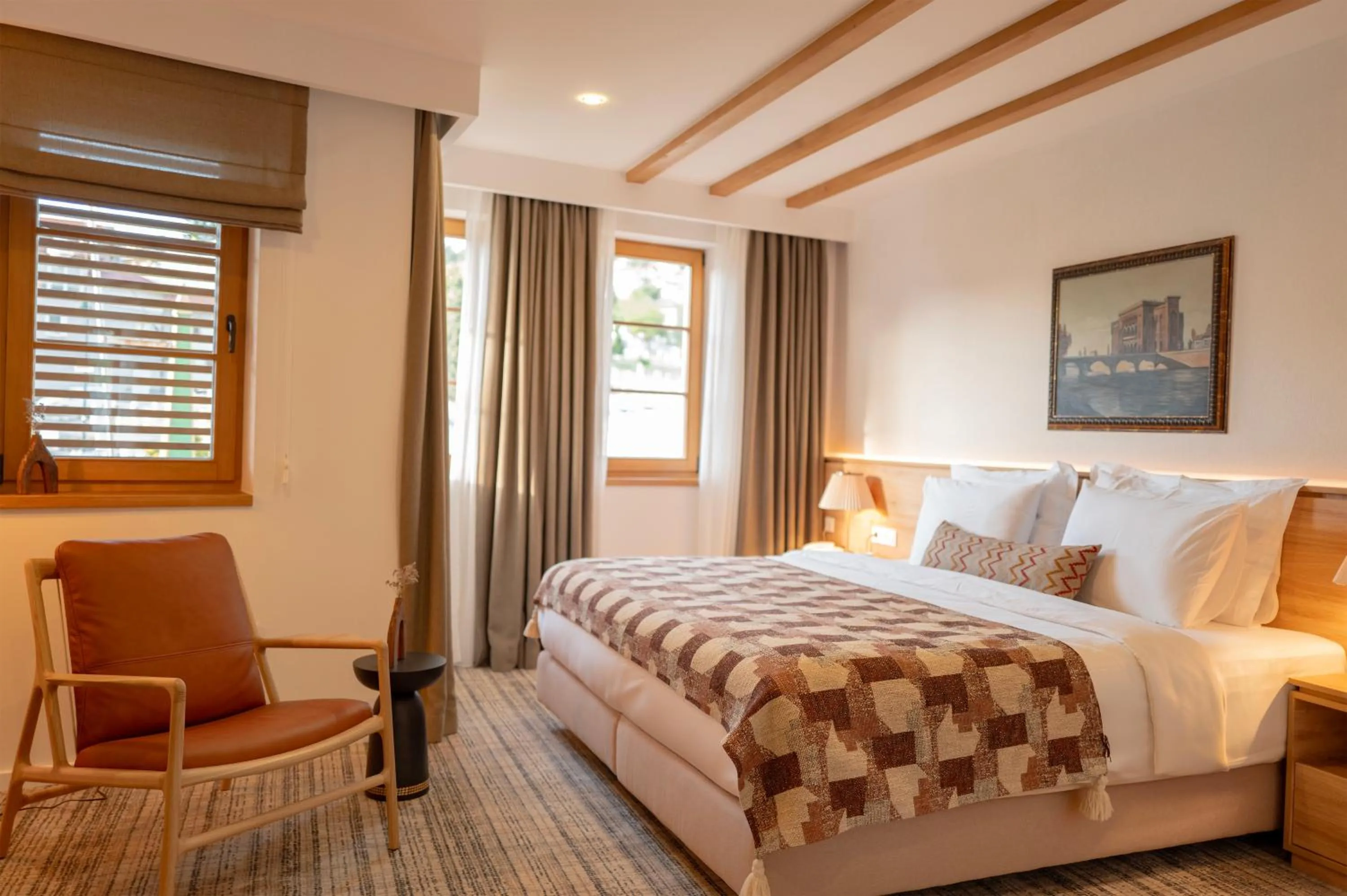 Bed in Hotel Baškuća Sarajevo