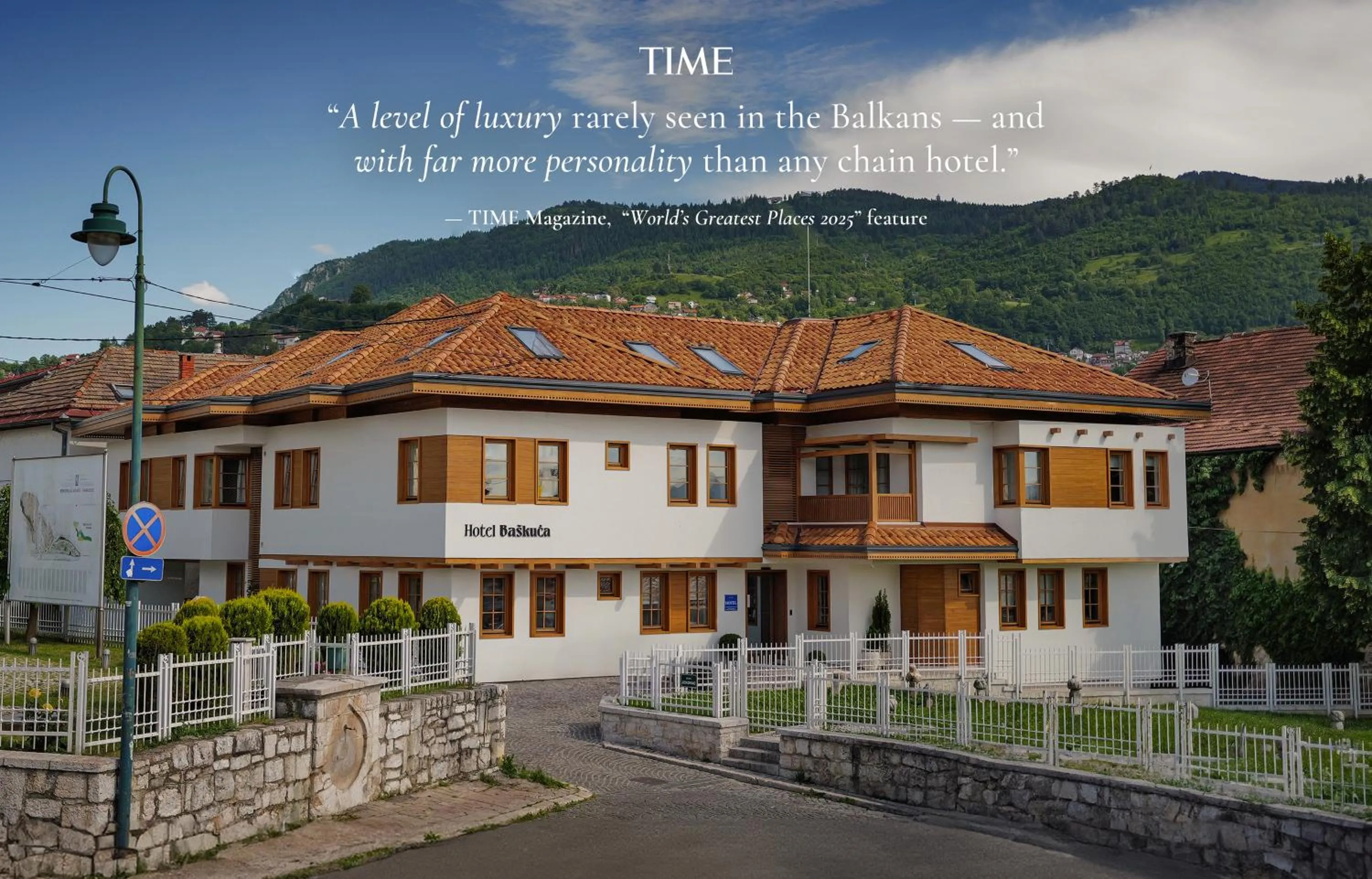 Property building in Hotel Baškuća Sarajevo