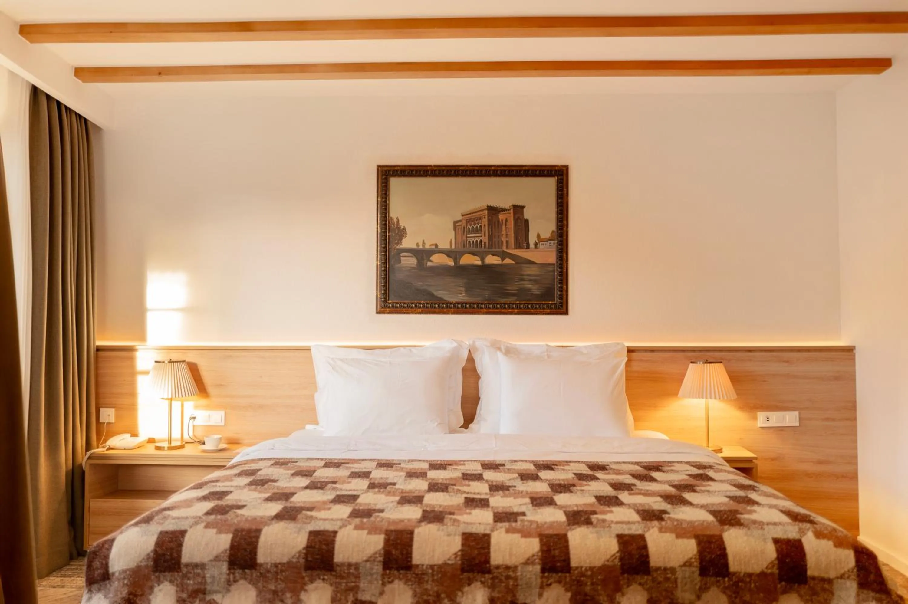 Bed in Hotel Baškuća Sarajevo