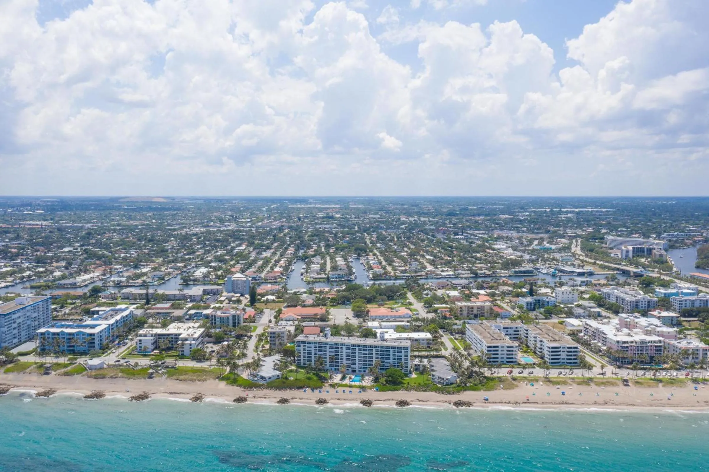 City view, Bird's-eye View in Costa Este