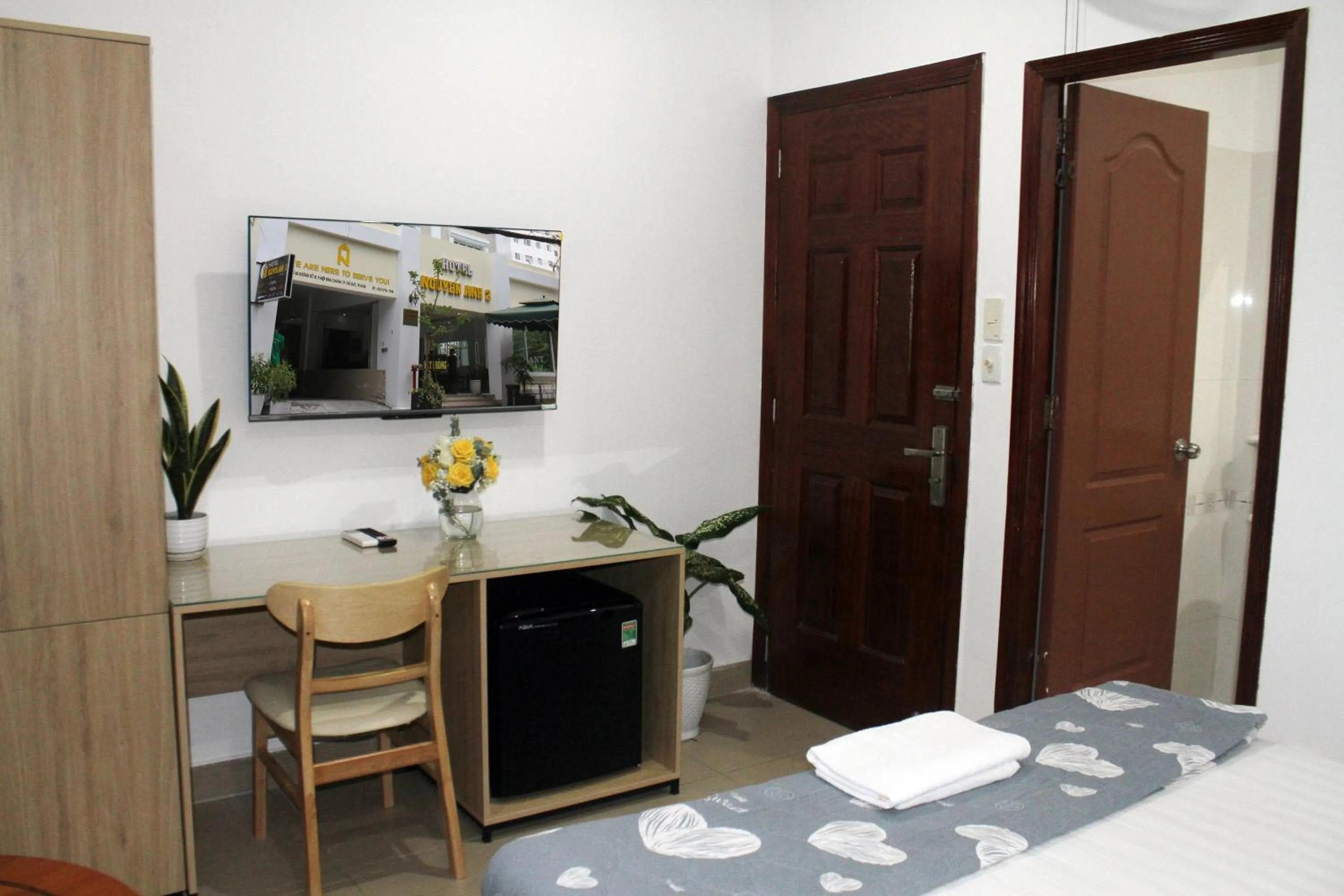 Bed in Hotel Nguyen Anh 2