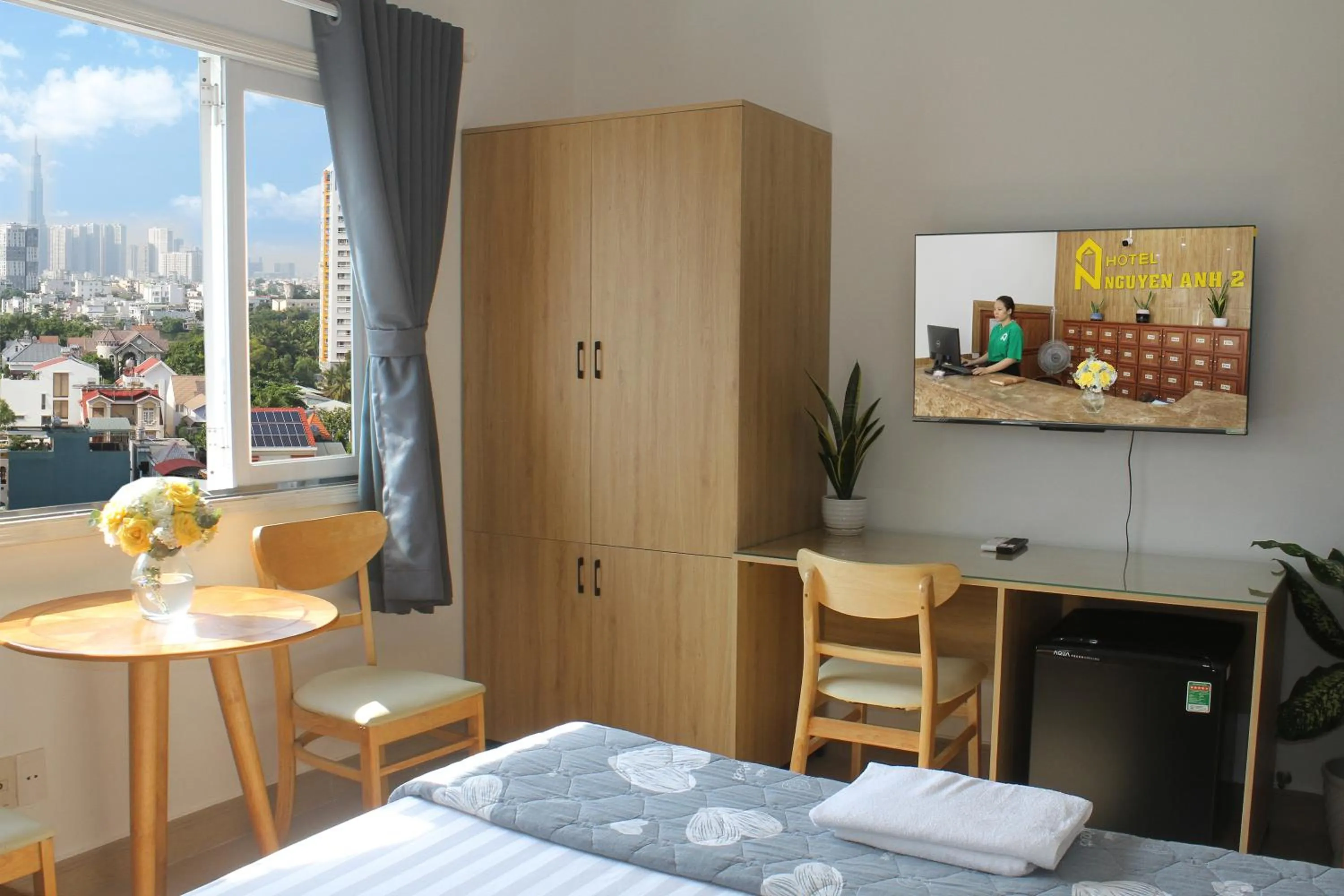 Bed in Hotel Nguyen Anh 2