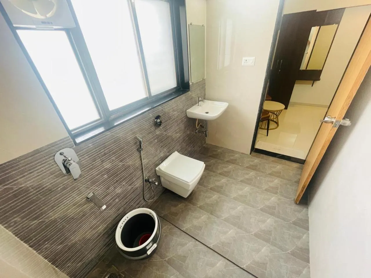 Toilet in Habitat Inn