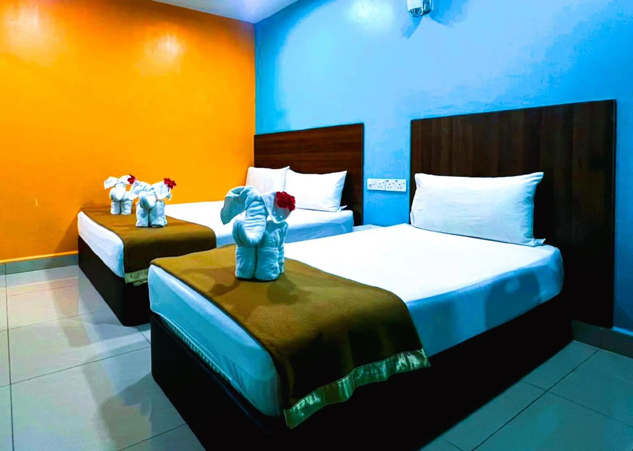 Bedroom, Bed in ARK Serendah Hotel