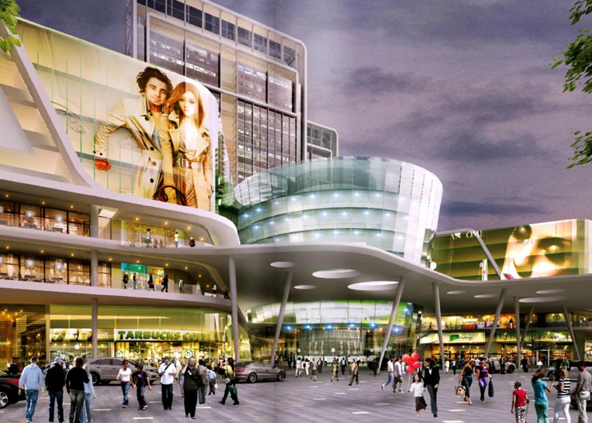 City view in ARK Serendah Hotel