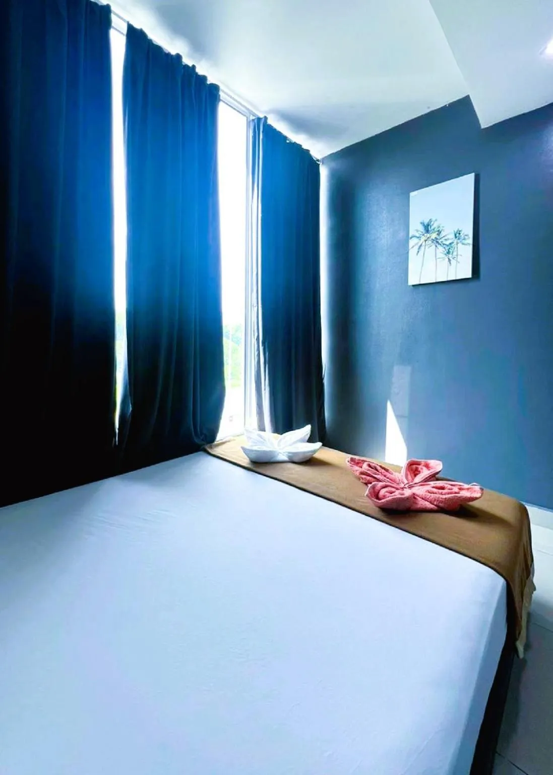 Bed in ARK Serendah Hotel