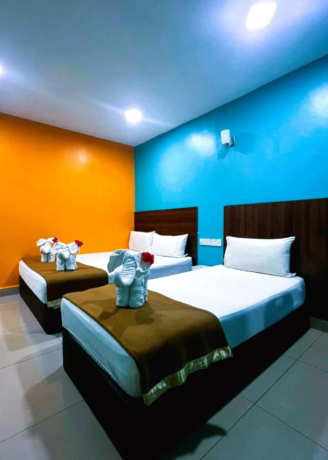 Bedroom, Bed in ARK Serendah Hotel