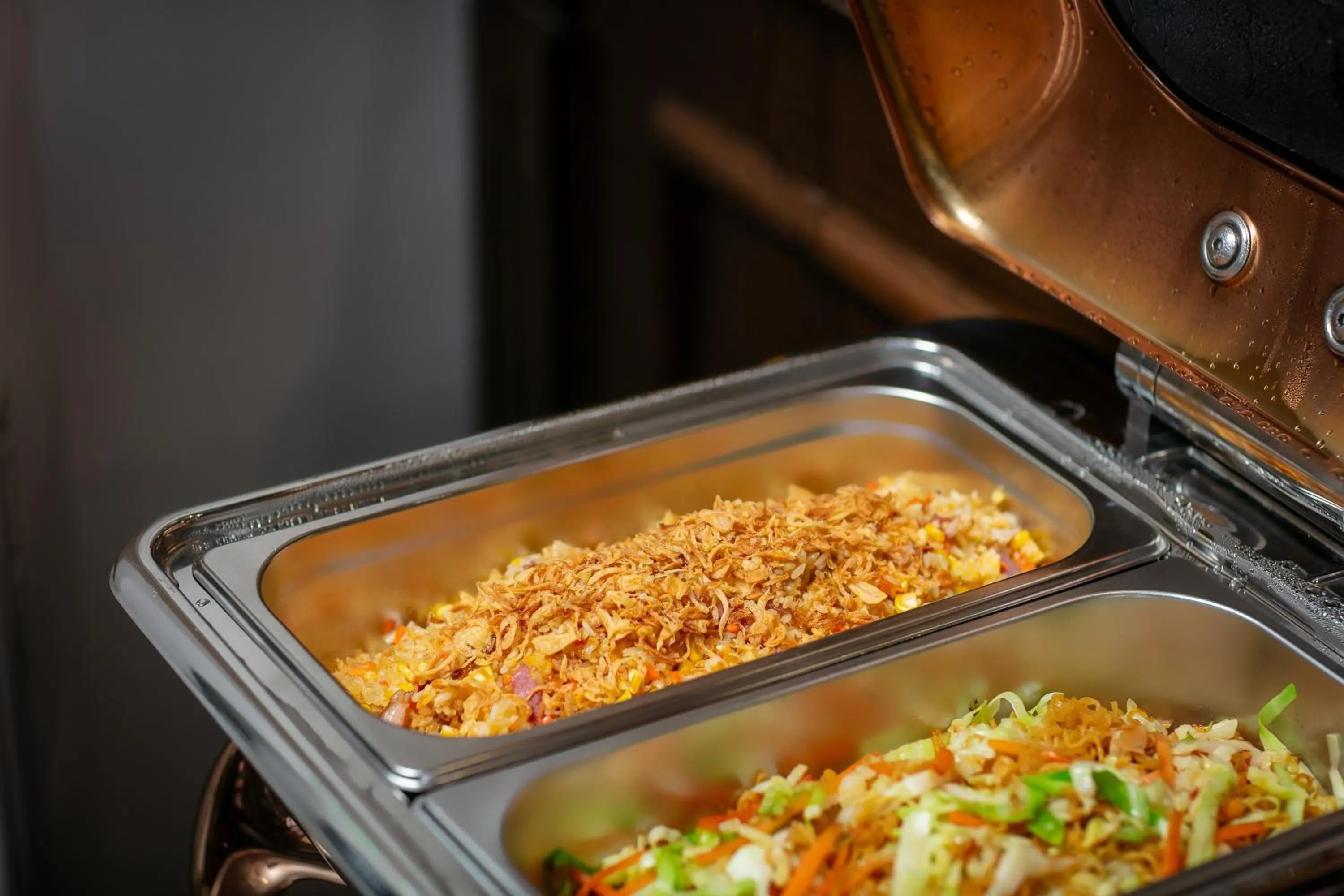 Food and drinks in TrangTrang Luxury Hotel