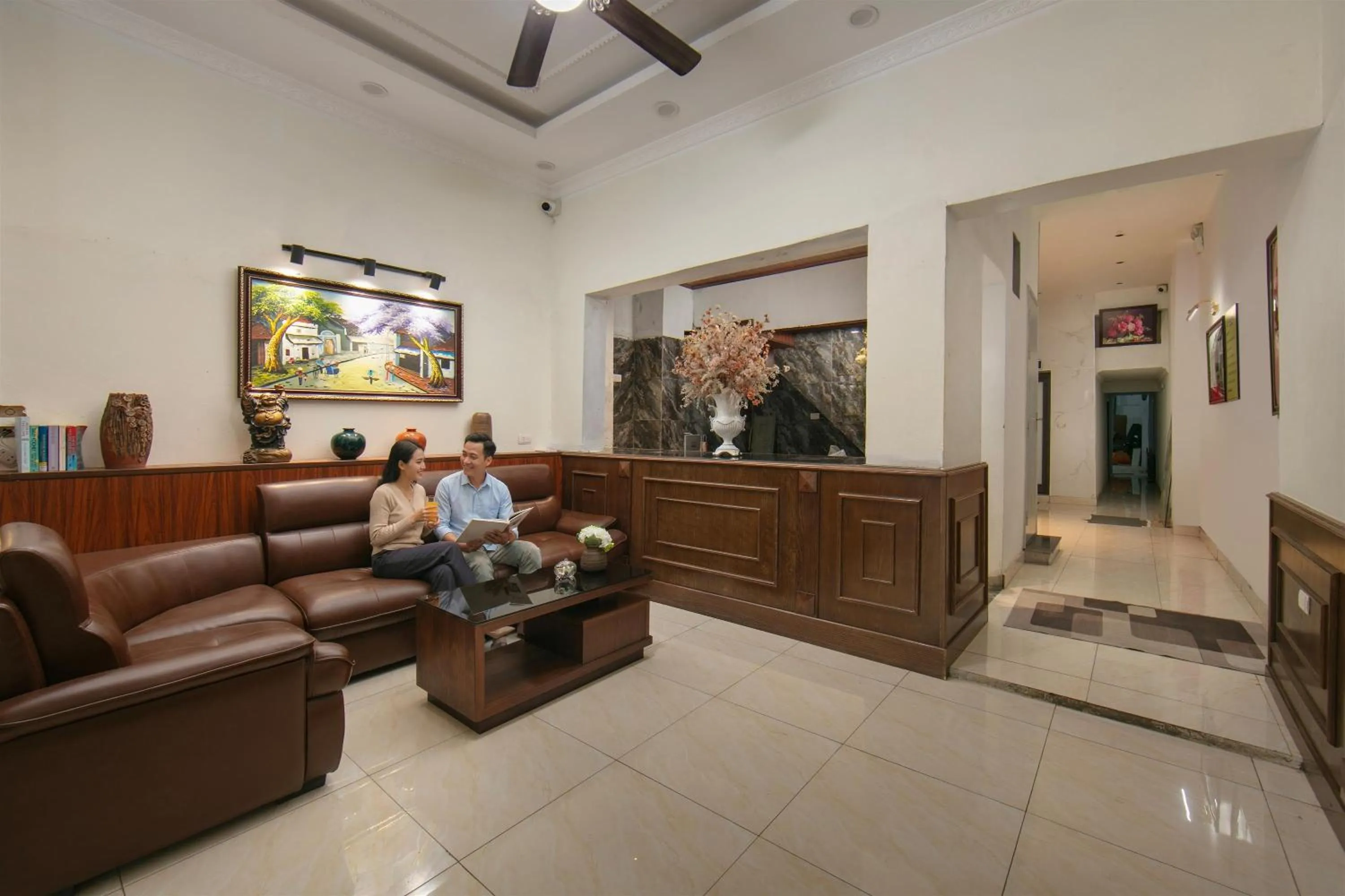 People in TrangTrang Luxury Hotel