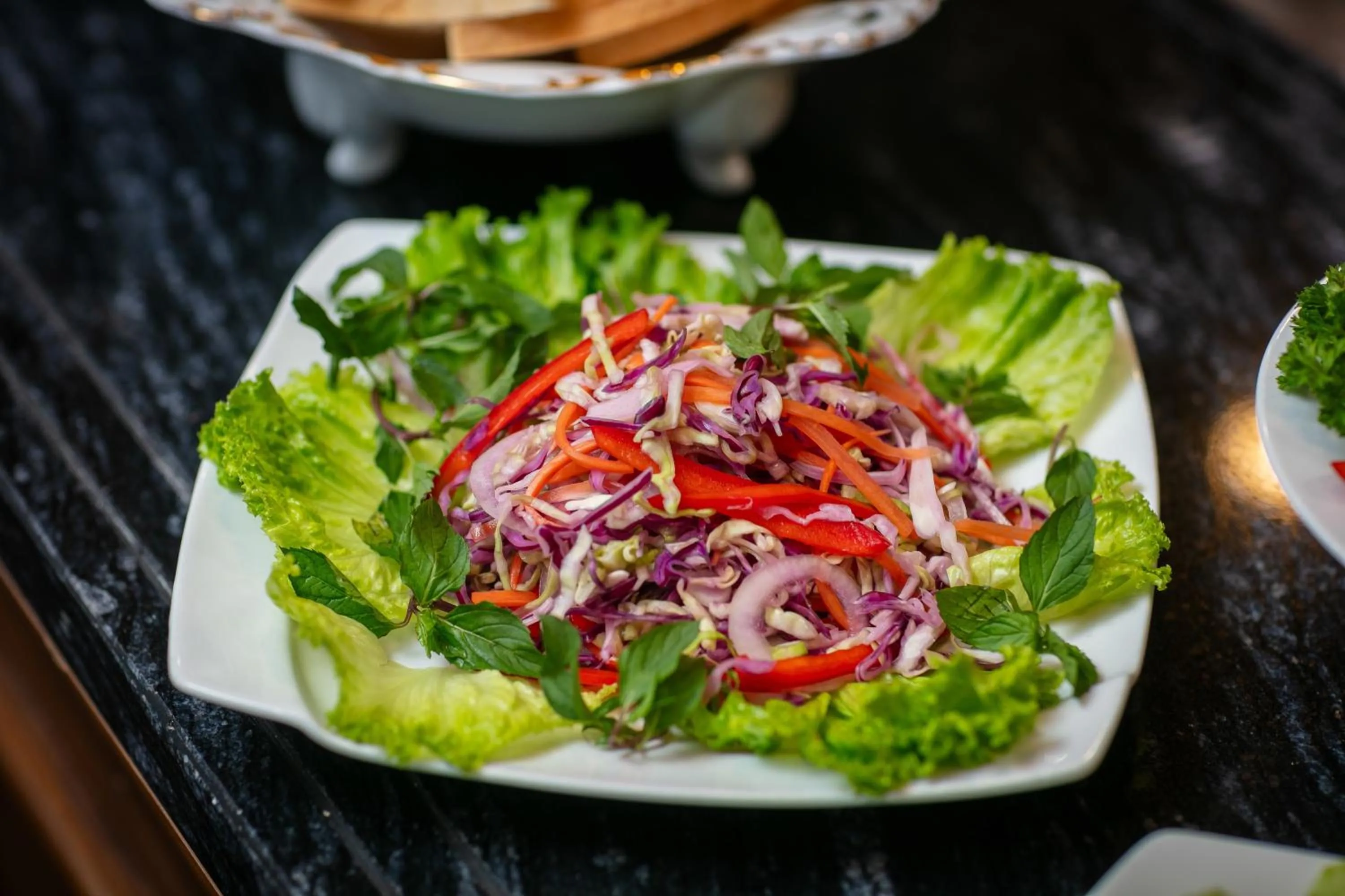 Food and drinks in TrangTrang Luxury Hotel