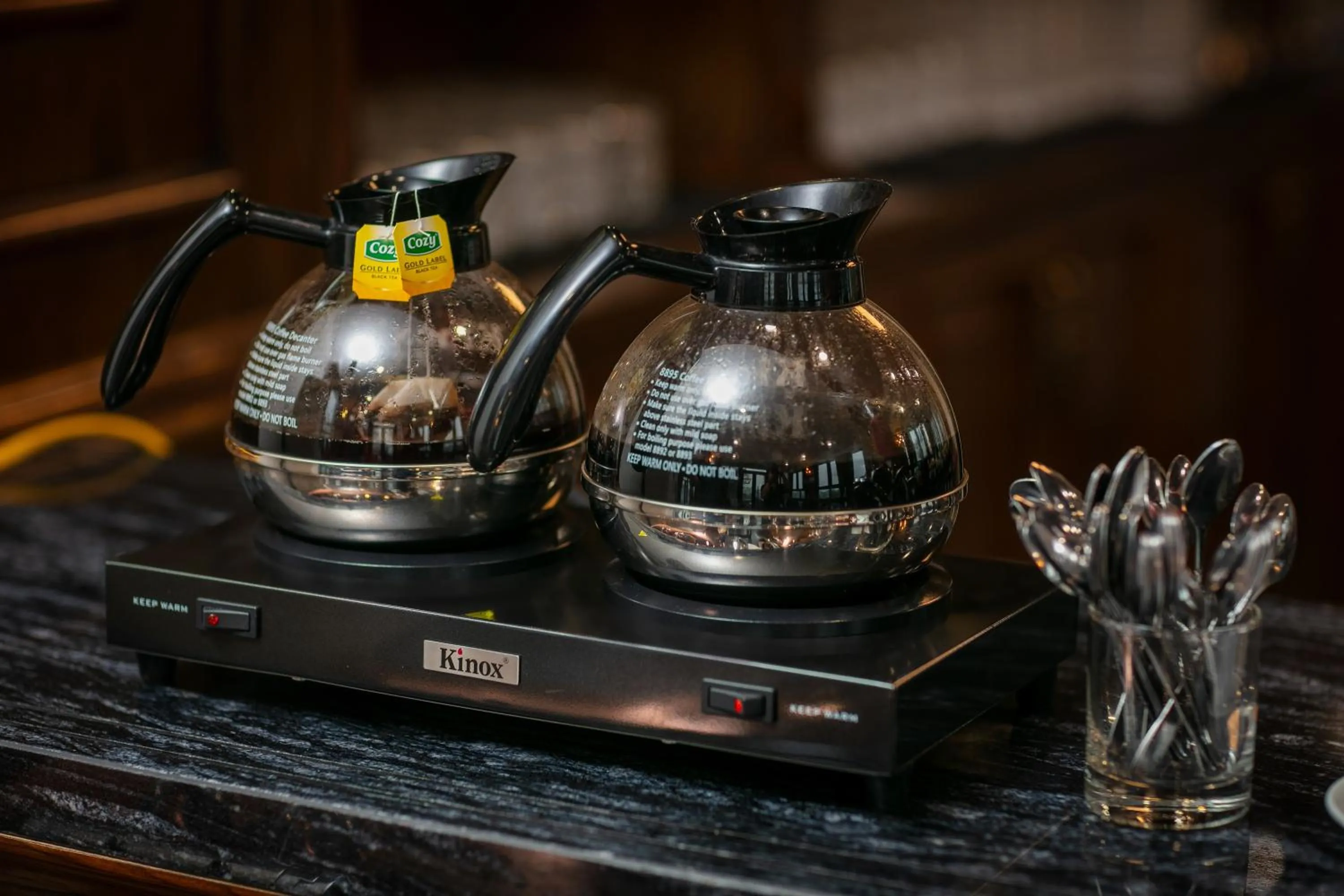 Coffee/tea facilities in TrangTrang Luxury Hotel