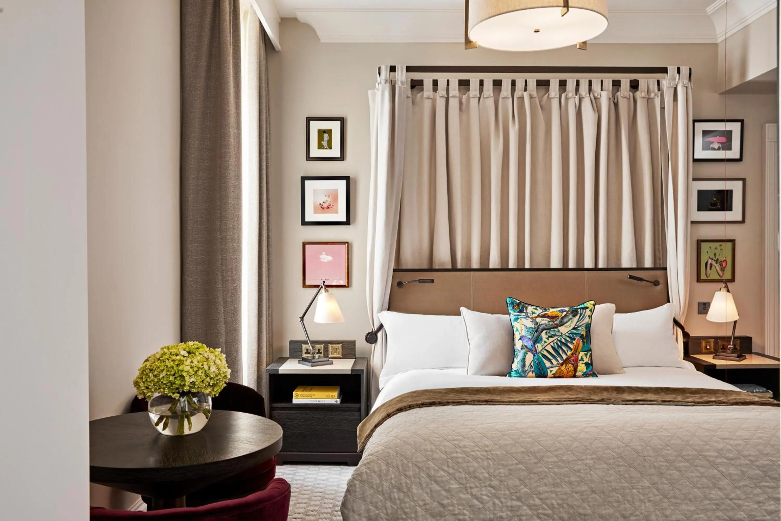 Bedroom, Bed in Kimpton Fitzroy London by IHG