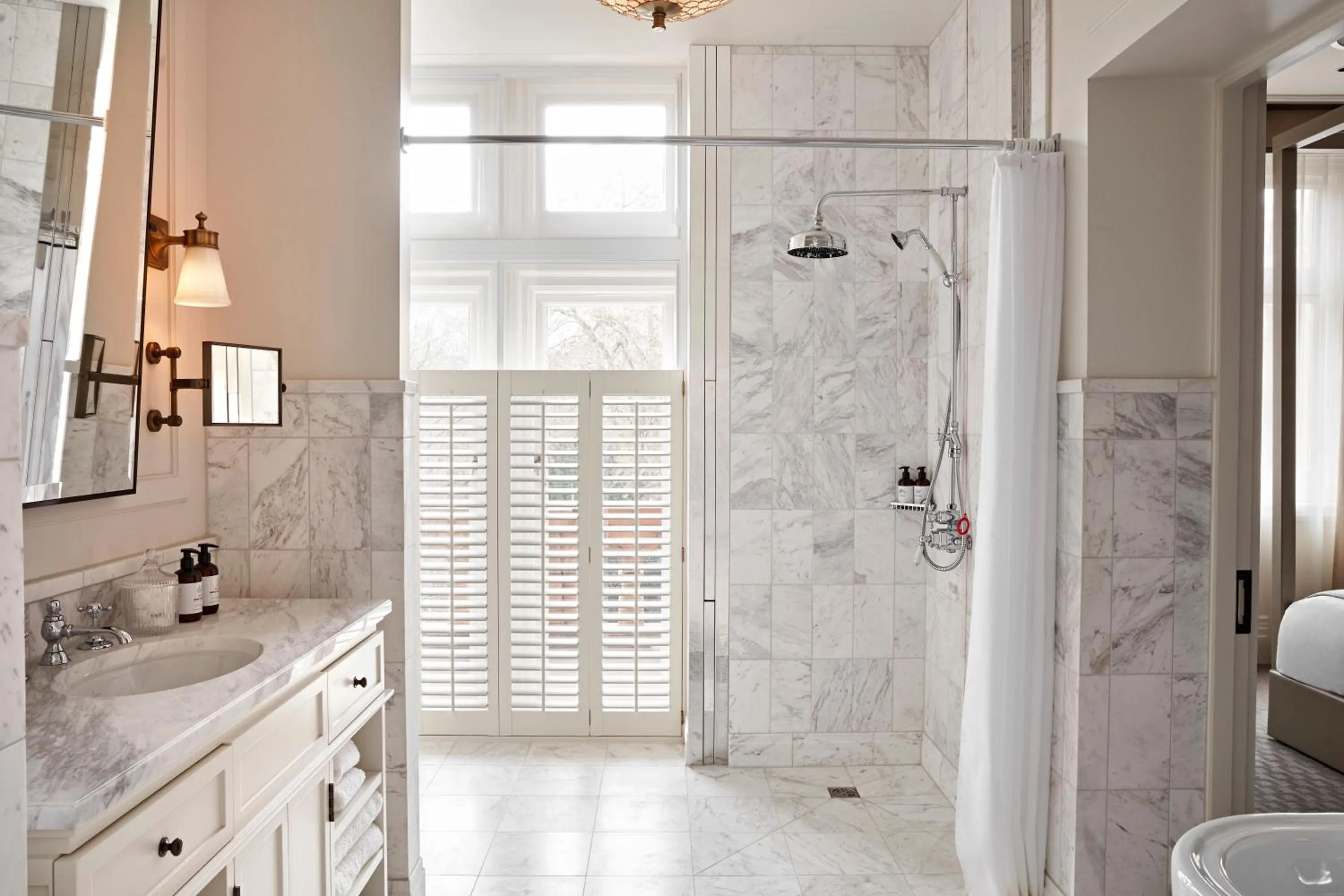 Bathroom in Kimpton Fitzroy London by IHG