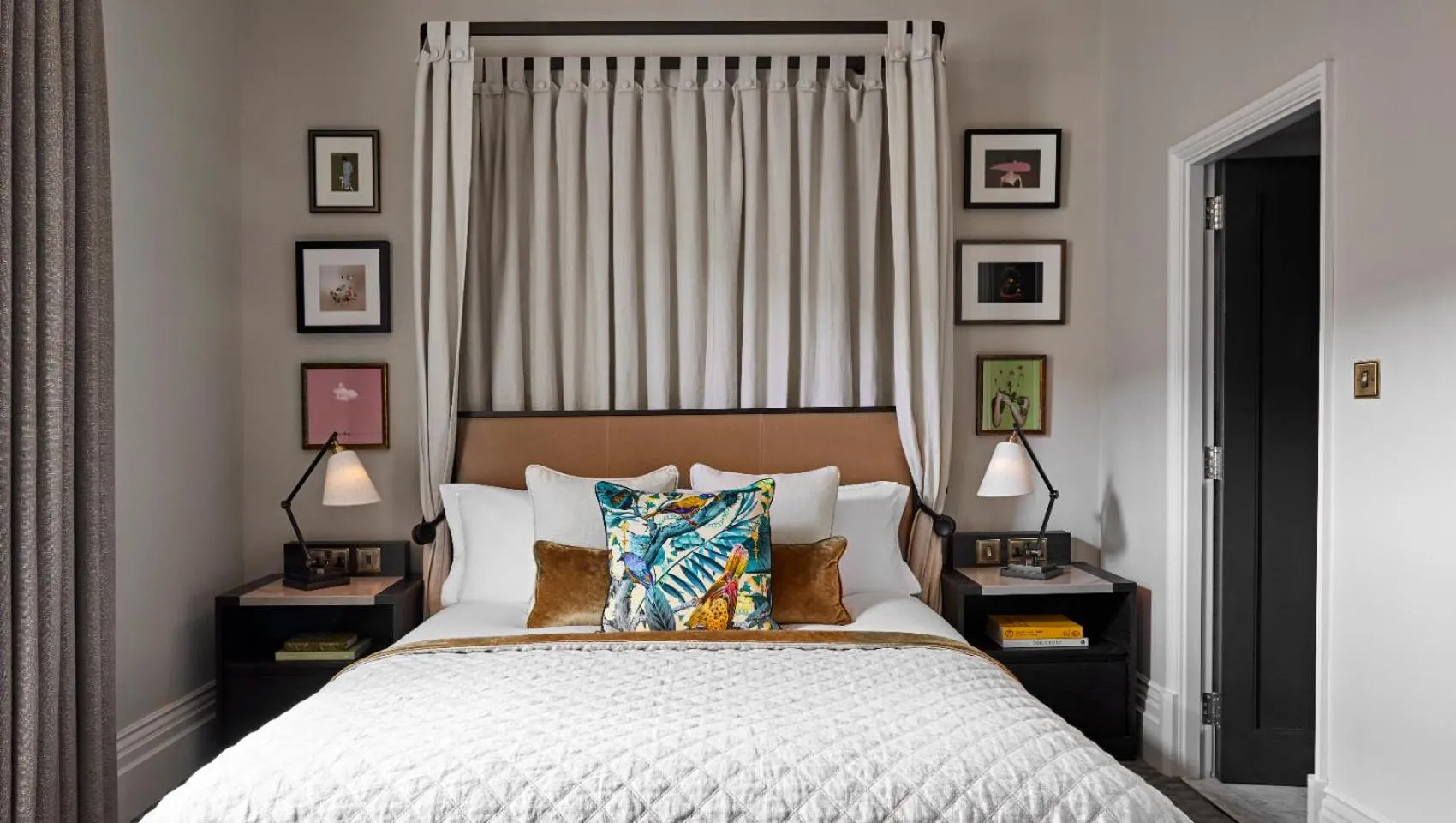 Bed in Kimpton Fitzroy London by IHG