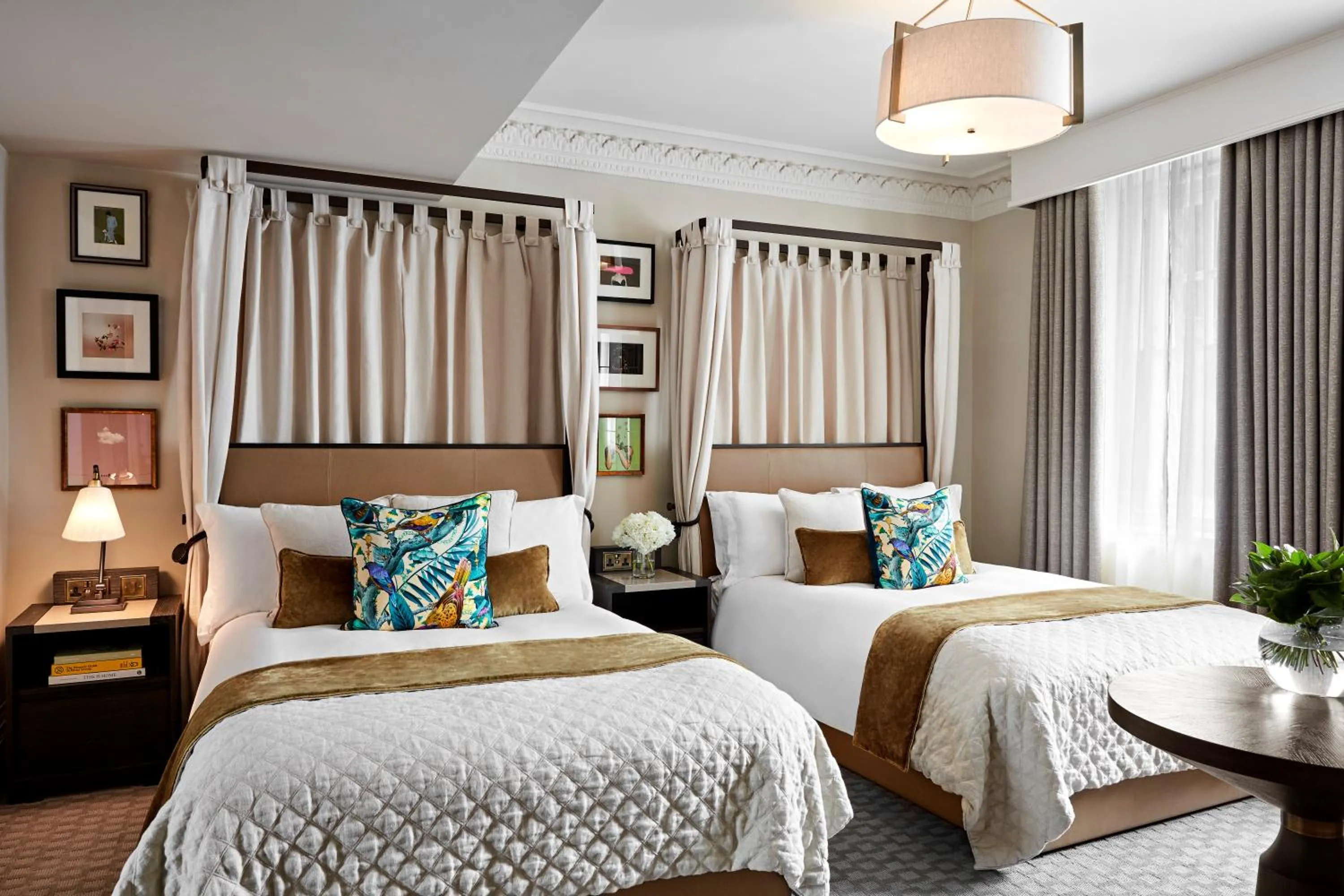 Bed in Kimpton Fitzroy London by IHG