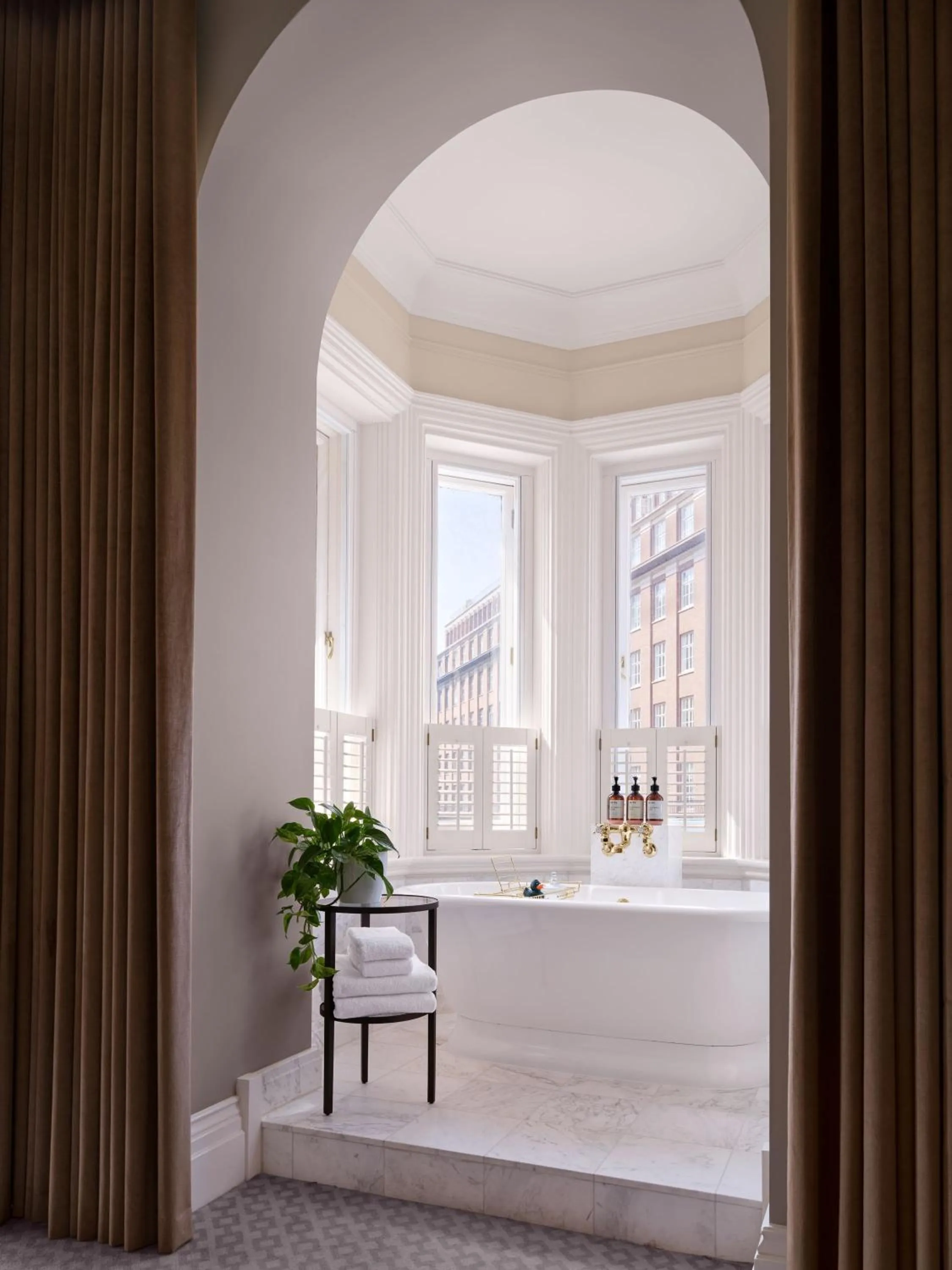 Bathroom in Kimpton Fitzroy London by IHG