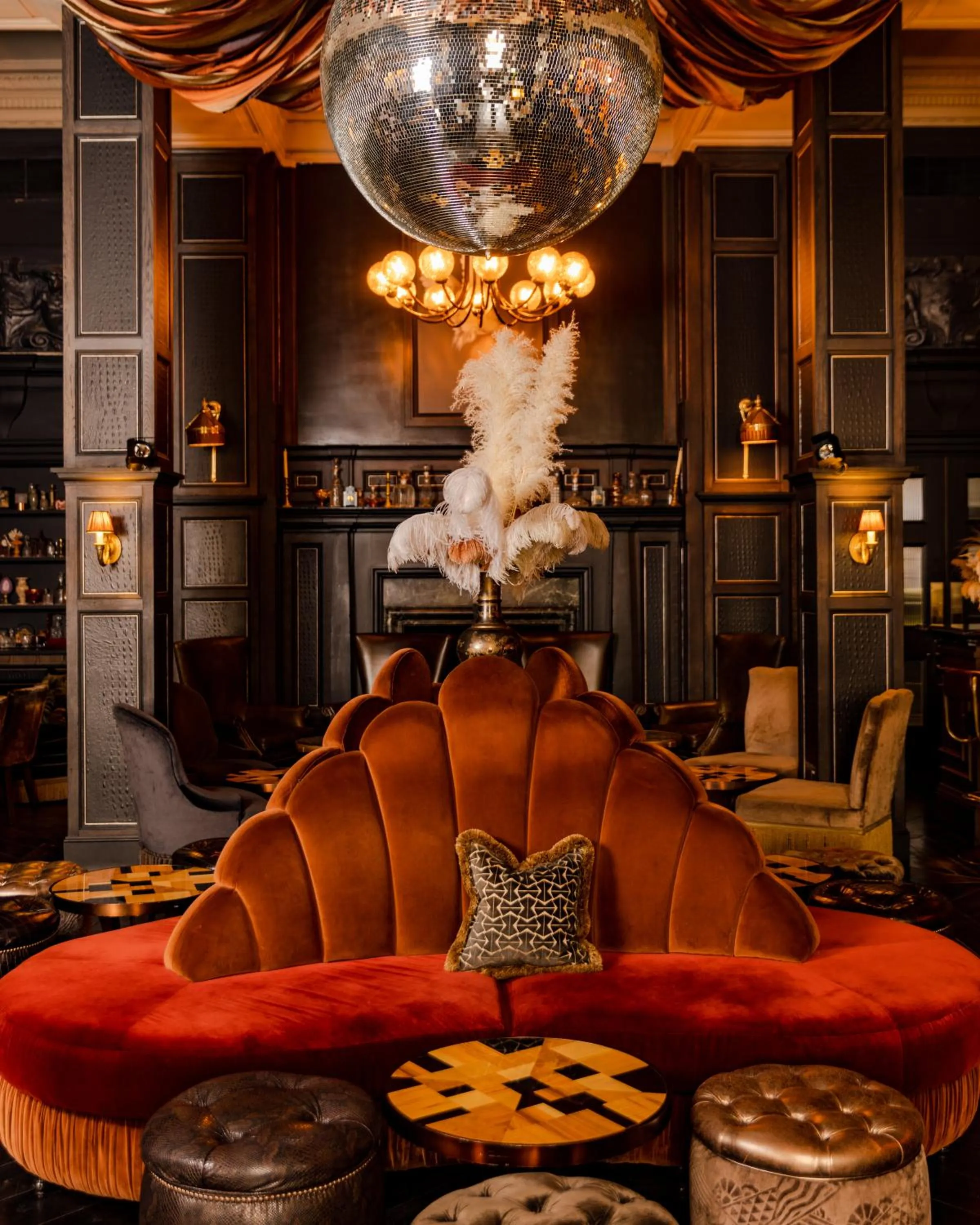 Lounge or bar in Kimpton Fitzroy London by IHG