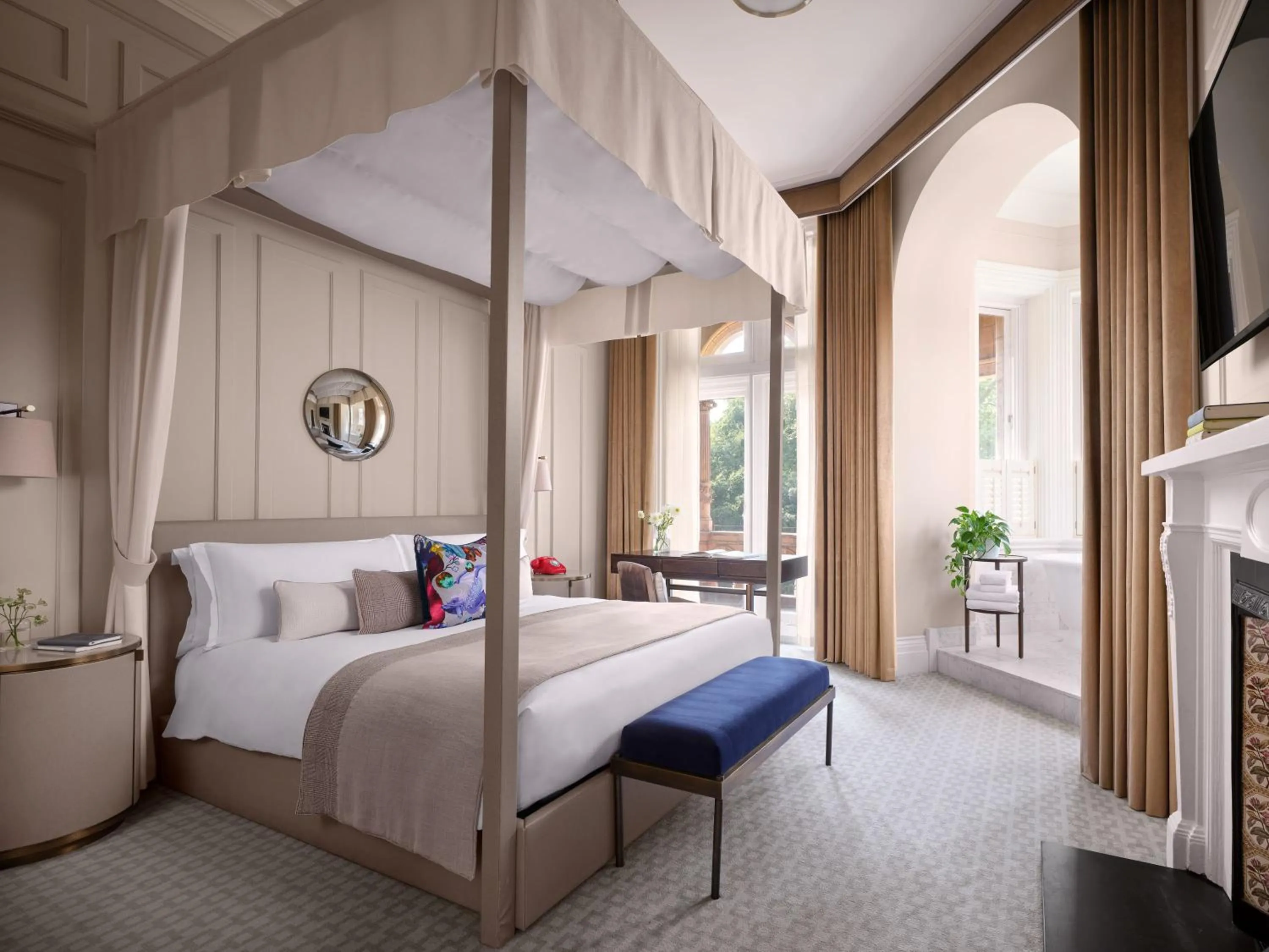 Bed in Kimpton Fitzroy London by IHG