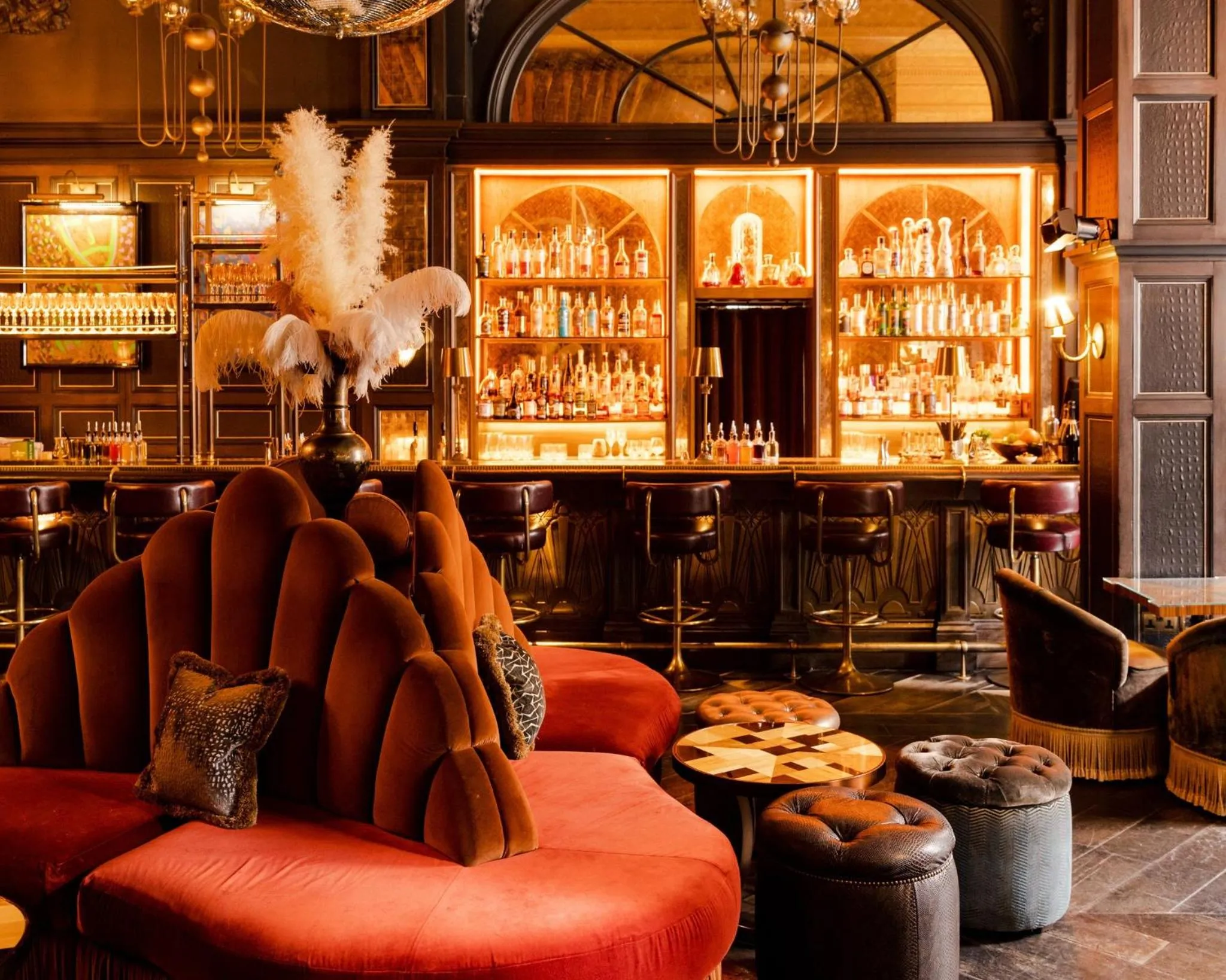 Lounge or bar in Kimpton Fitzroy London by IHG