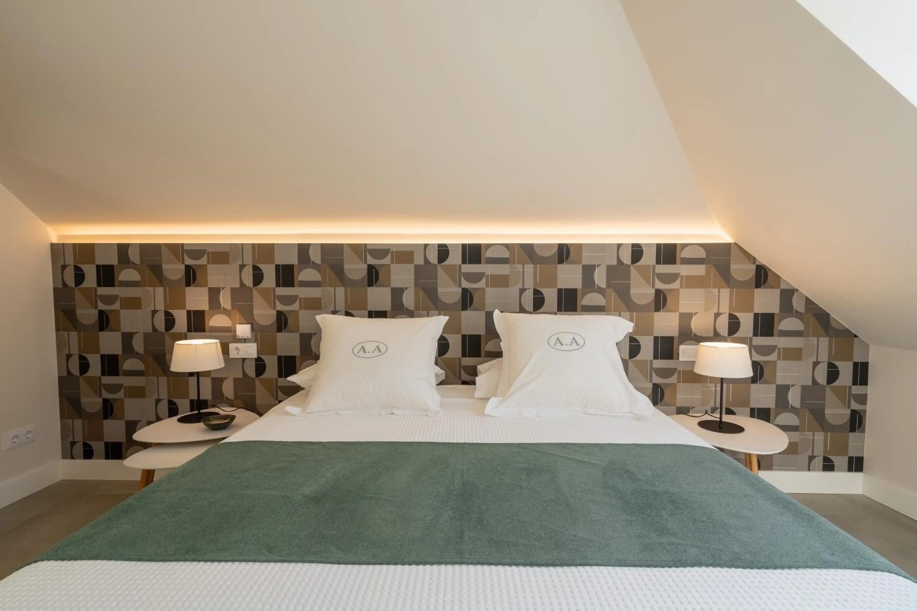 Bedroom, Bed in Cíes Luxury Suitel Areosa 22