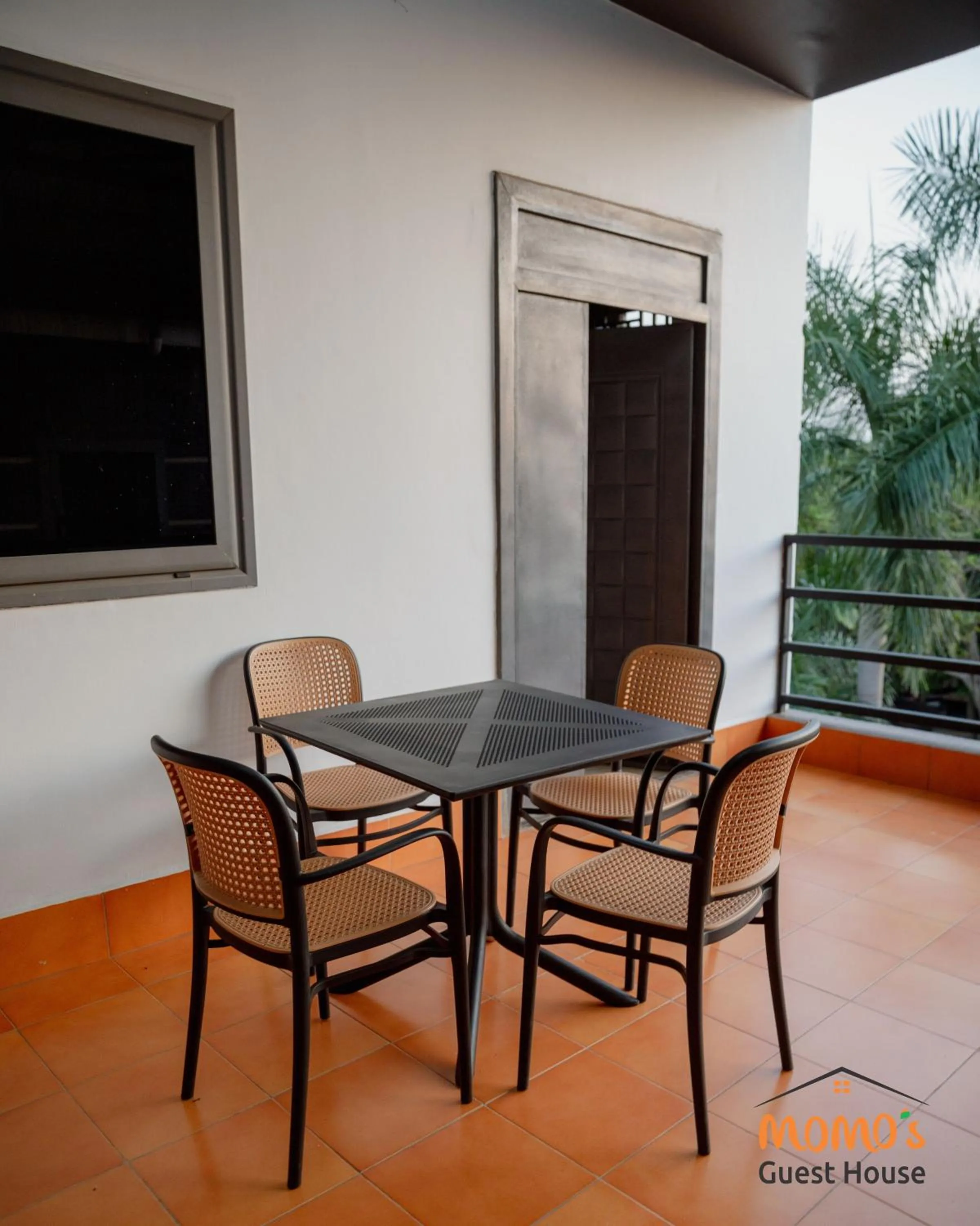 Balcony/Terrace in Momo's Hotel