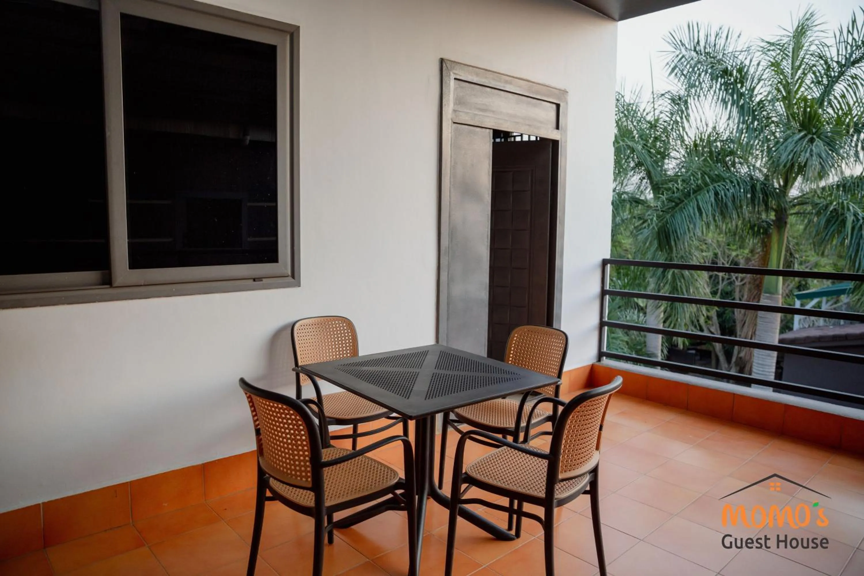 Balcony/Terrace in Momo's Hotel