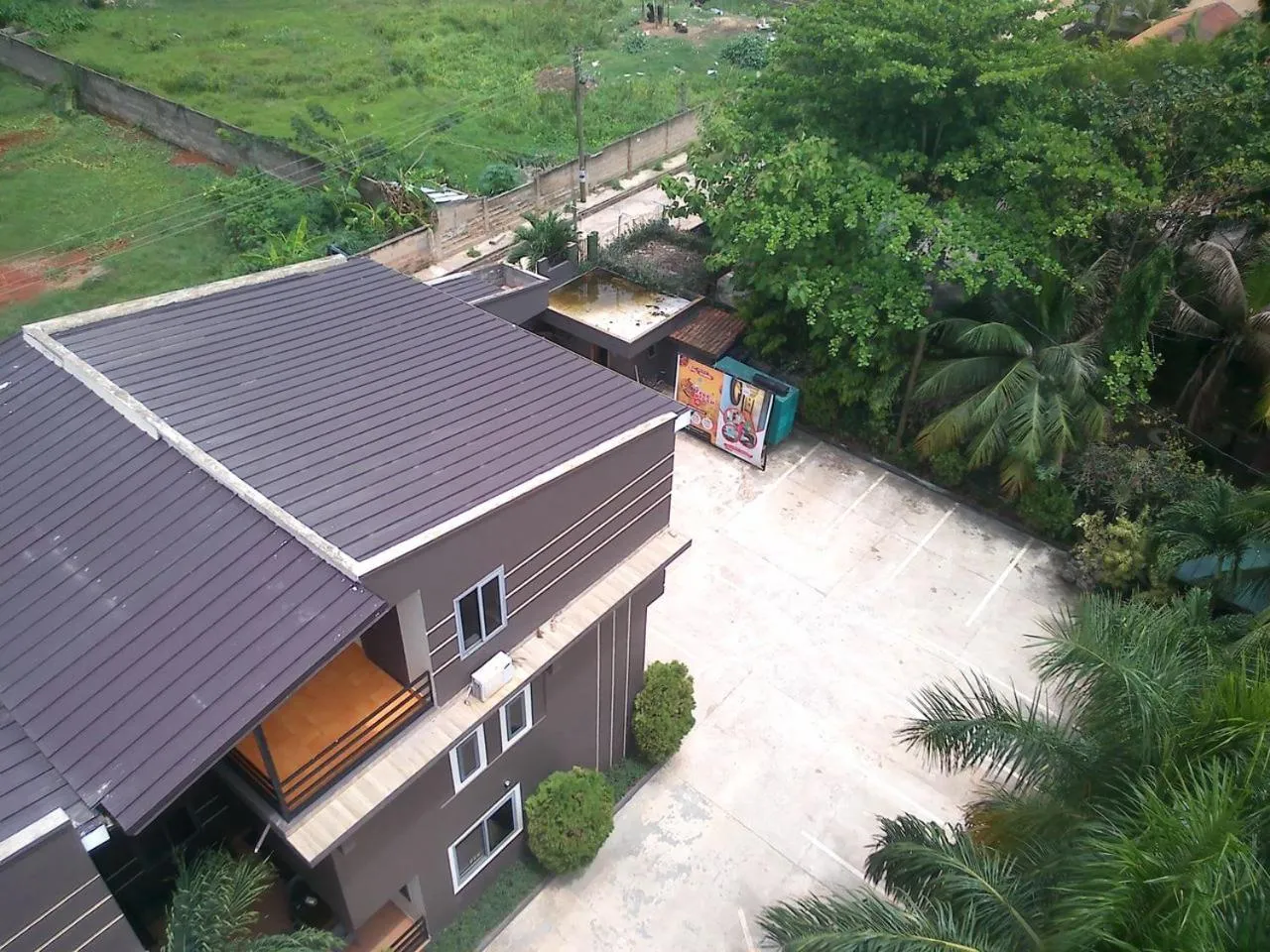 Bird's eye view in Momo's Hotel