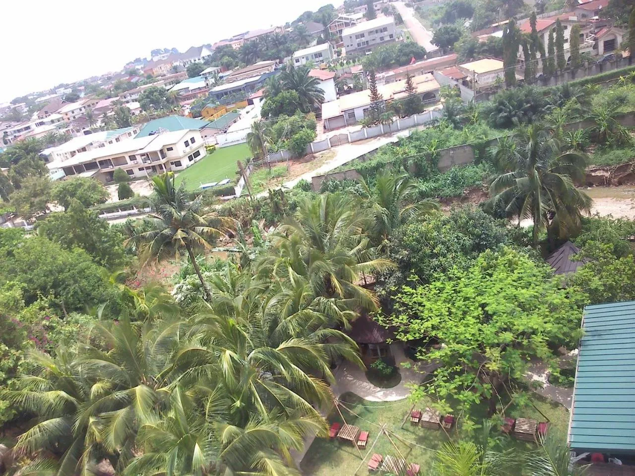 Bird's eye view in Momo's Hotel