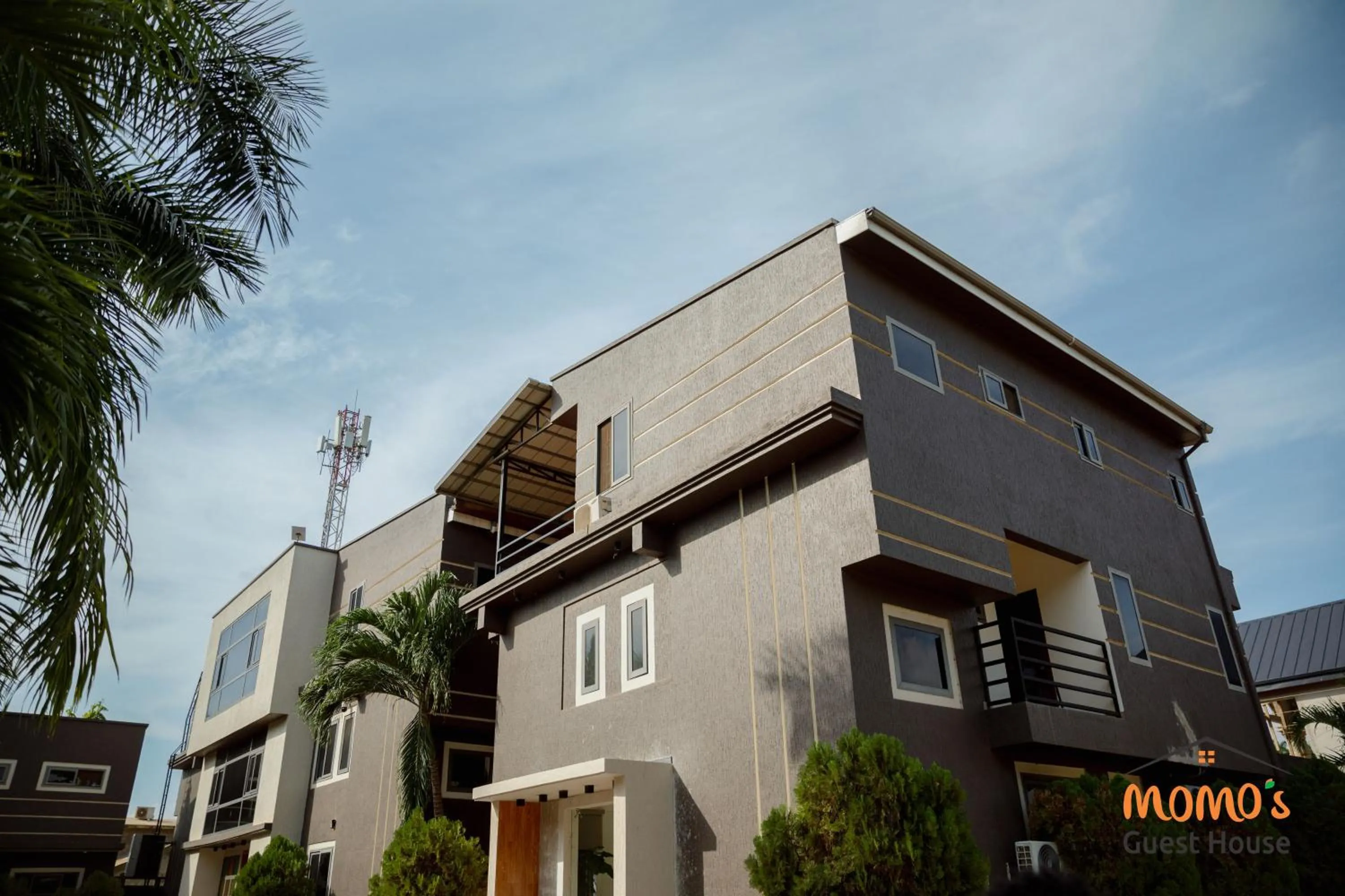 Property building in Momo's Hotel
