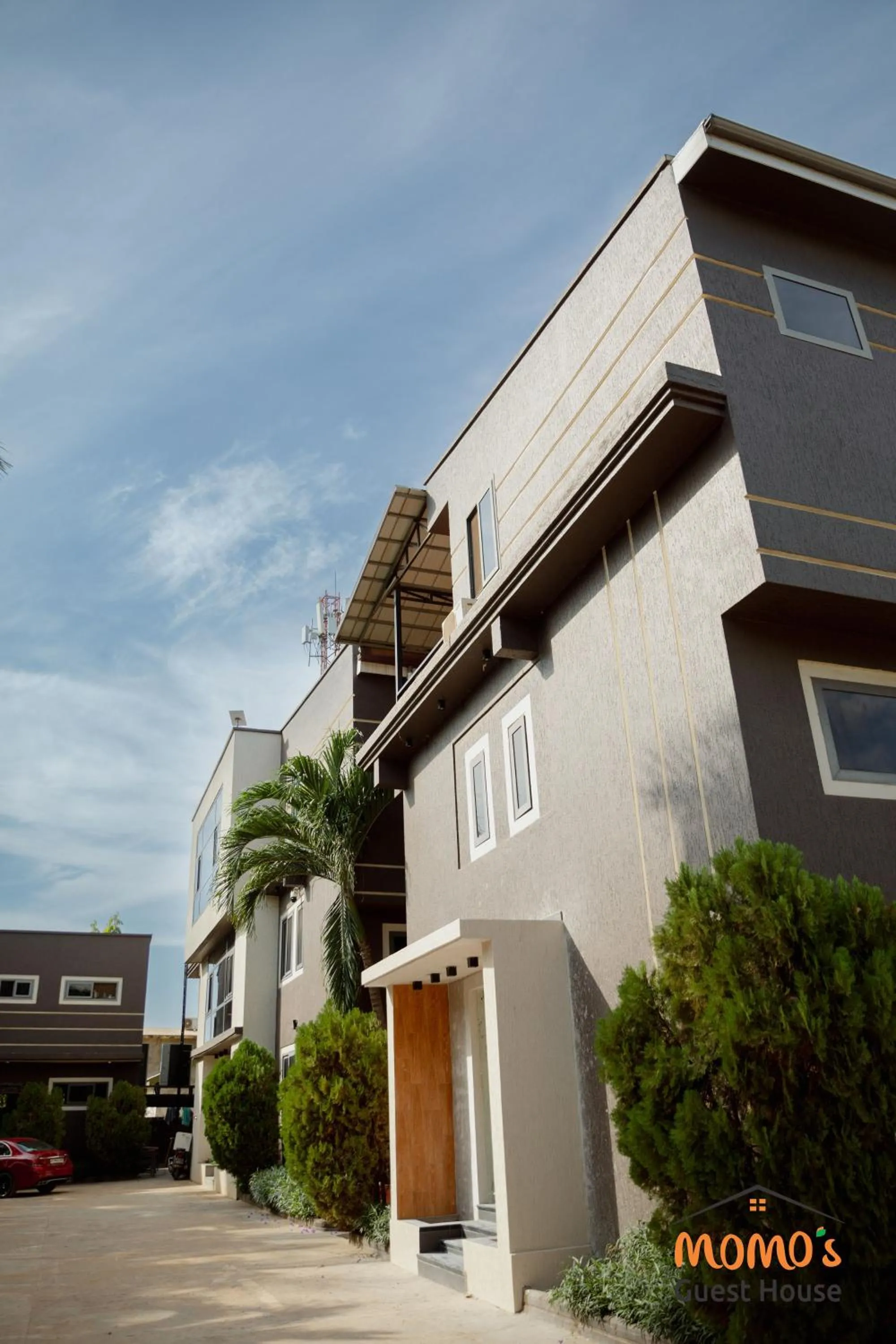 Property building in Momo's Hotel