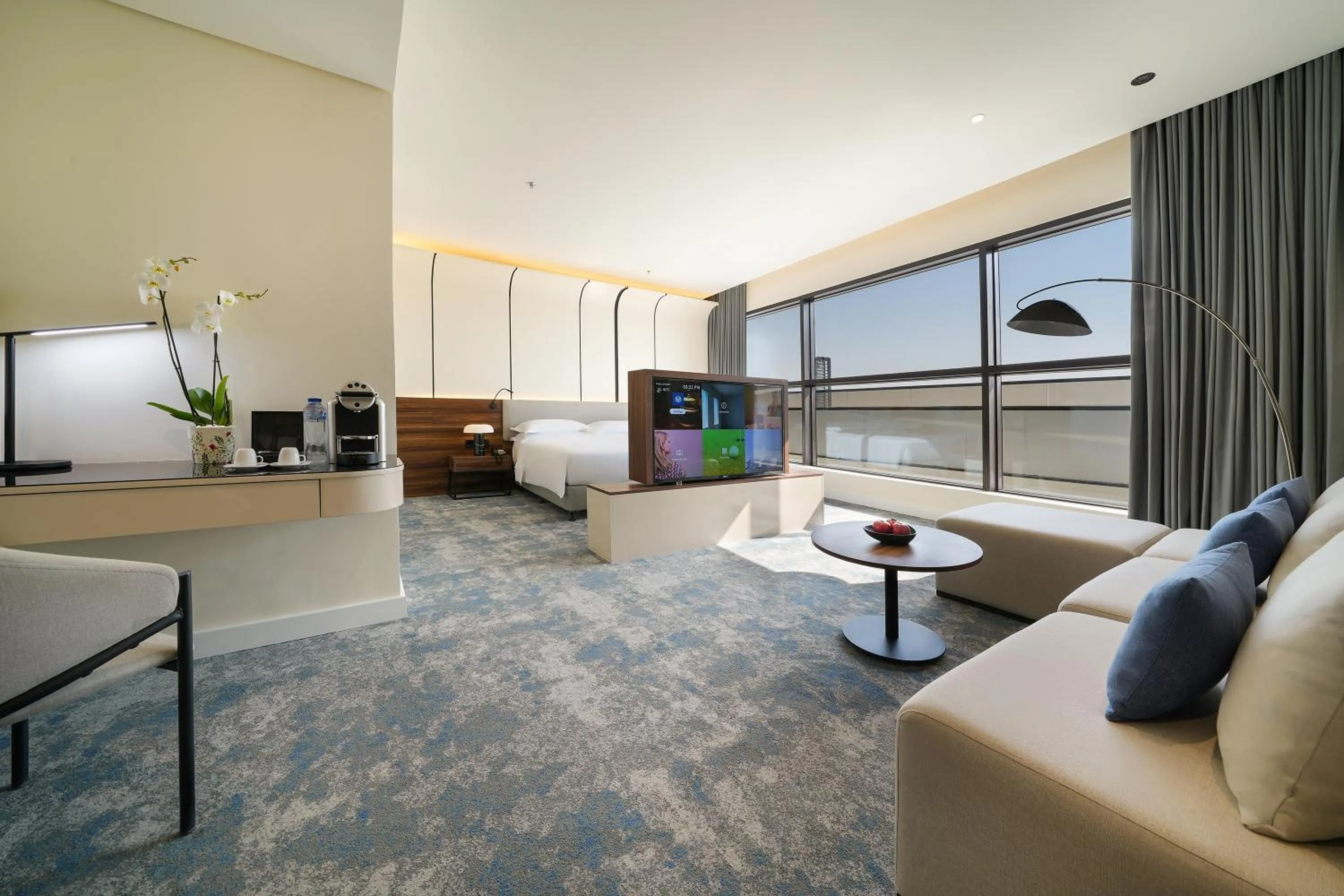 Bed in Nova M Hotel Olaya Riyadh edge By Rotana