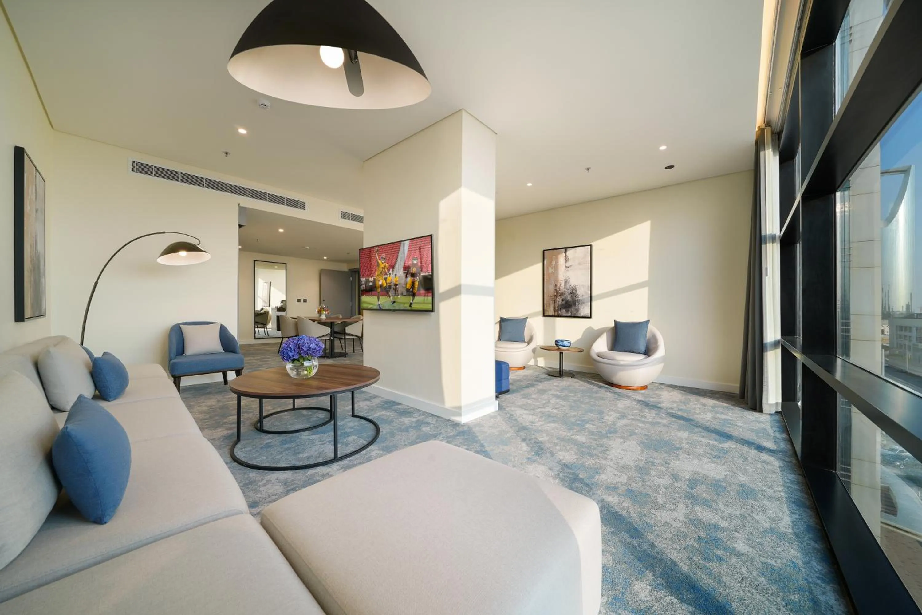 Living room in Nova M Hotel Olaya Riyadh edge By Rotana