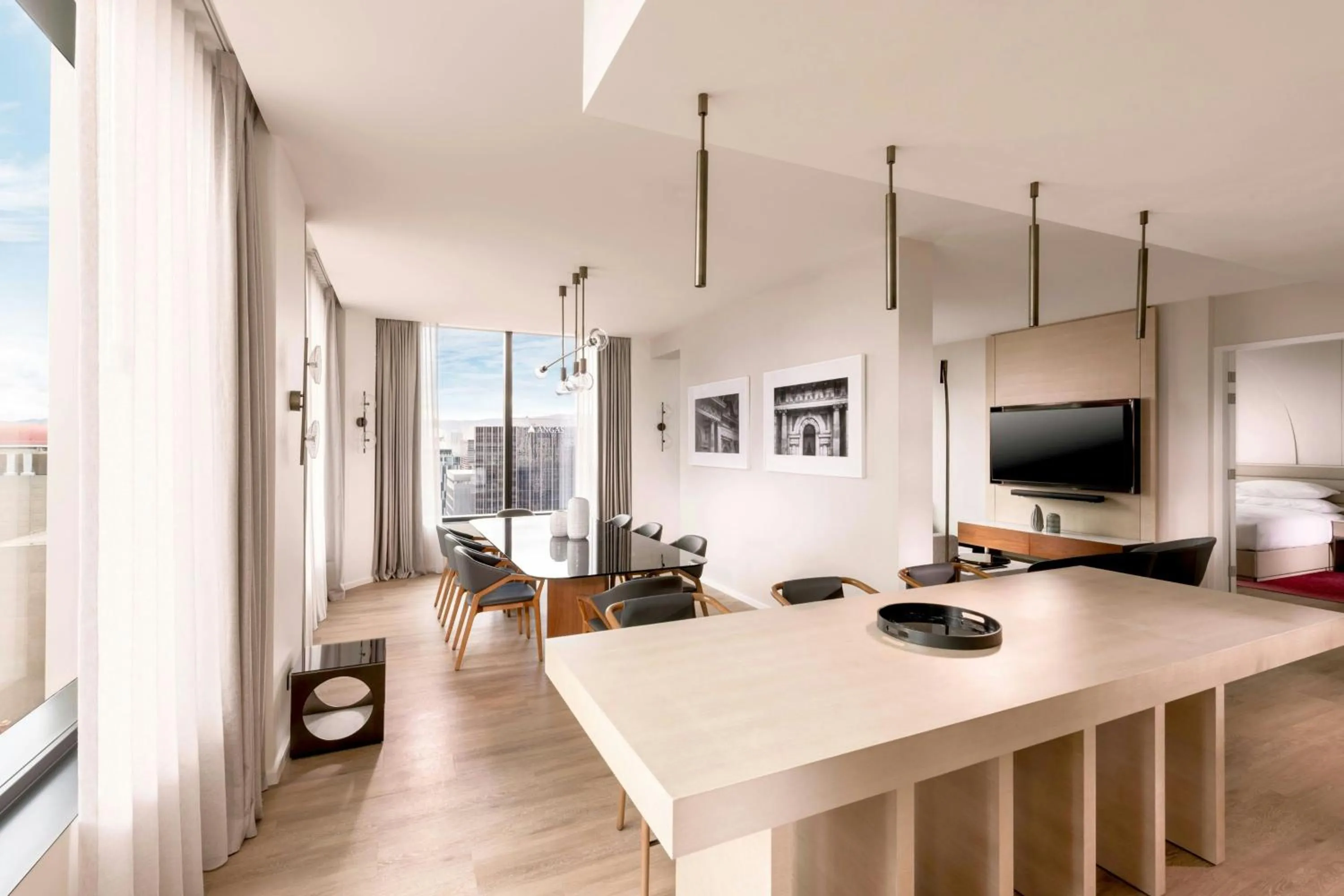 Lounge or bar in Adelaide Marriott Hotel