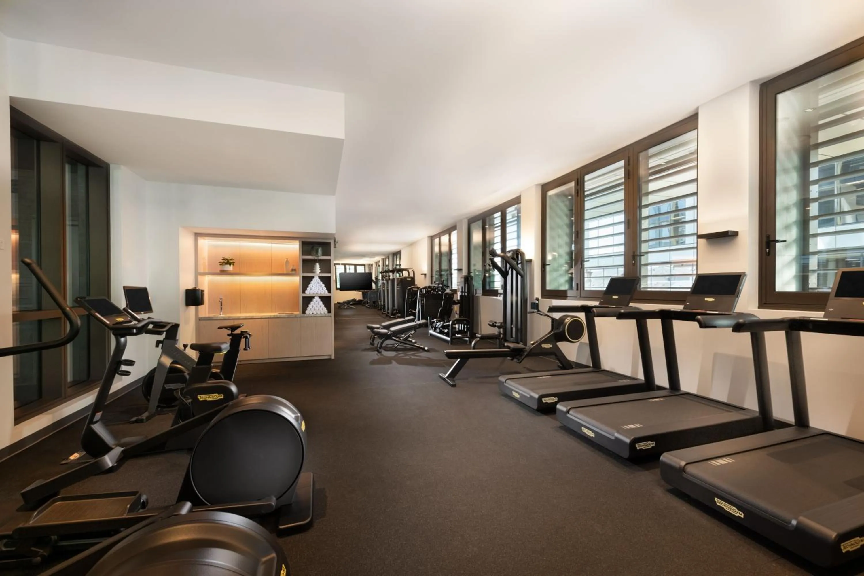 Fitness centre/facilities in Adelaide Marriott Hotel