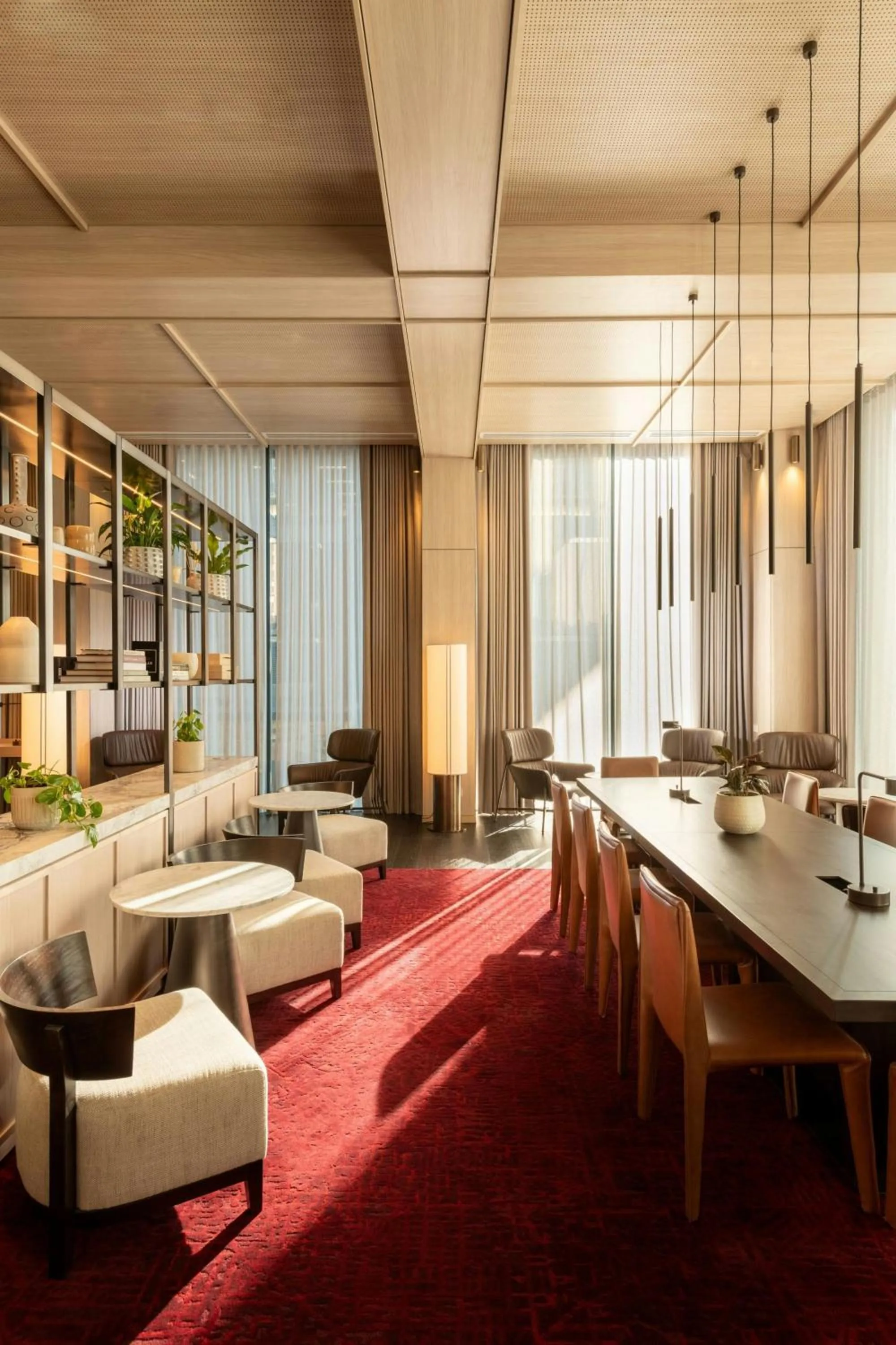 Lounge or bar in Adelaide Marriott Hotel