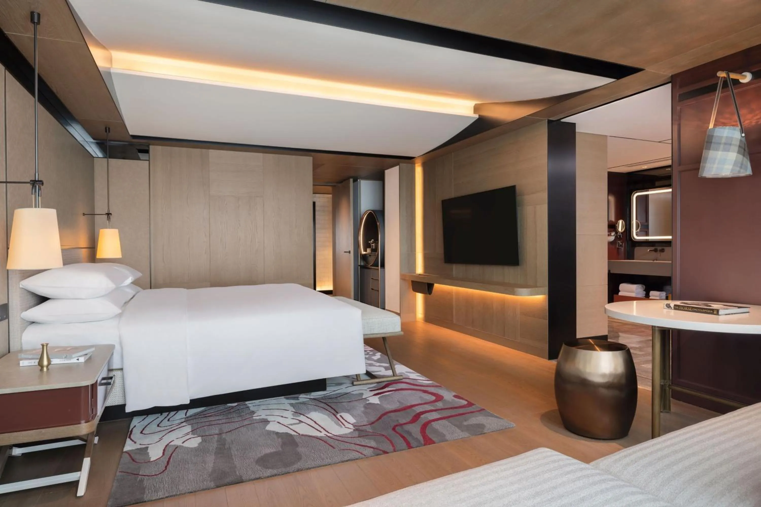 Bedroom, Bed in Renaissance Beijing Haidian Hotel