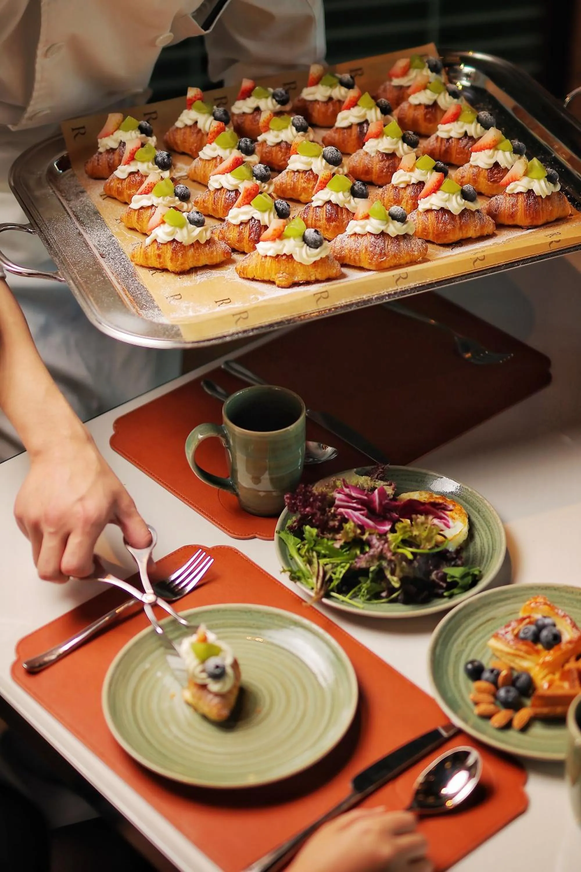 Buffet breakfast in Renaissance Beijing Haidian Hotel