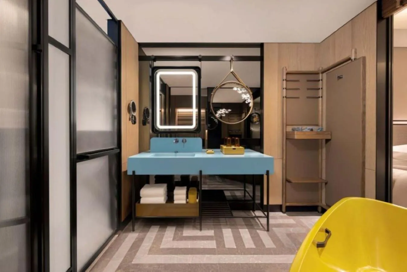 Bathroom in Renaissance Beijing Haidian Hotel