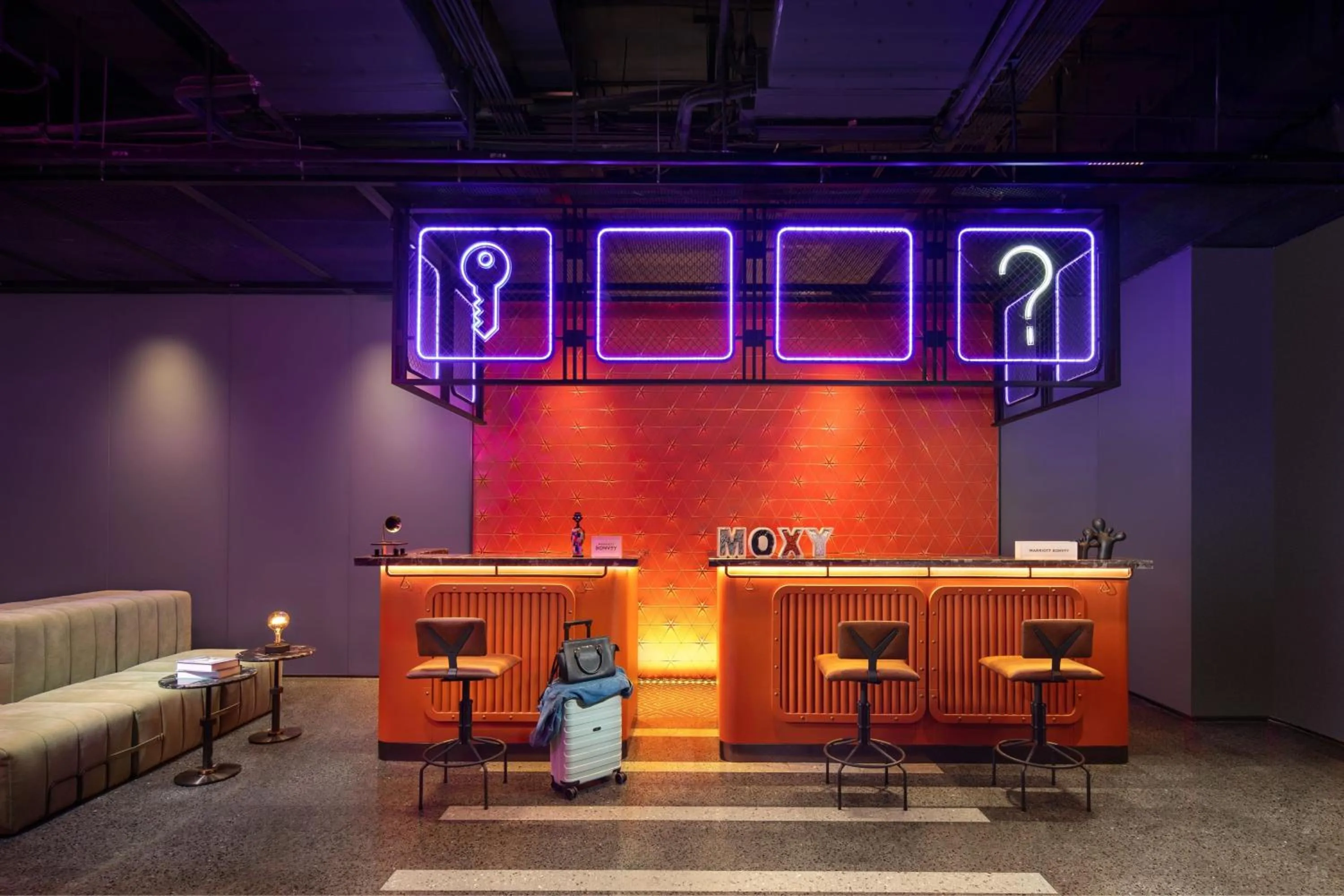 Lobby or reception in Moxy Chongqing