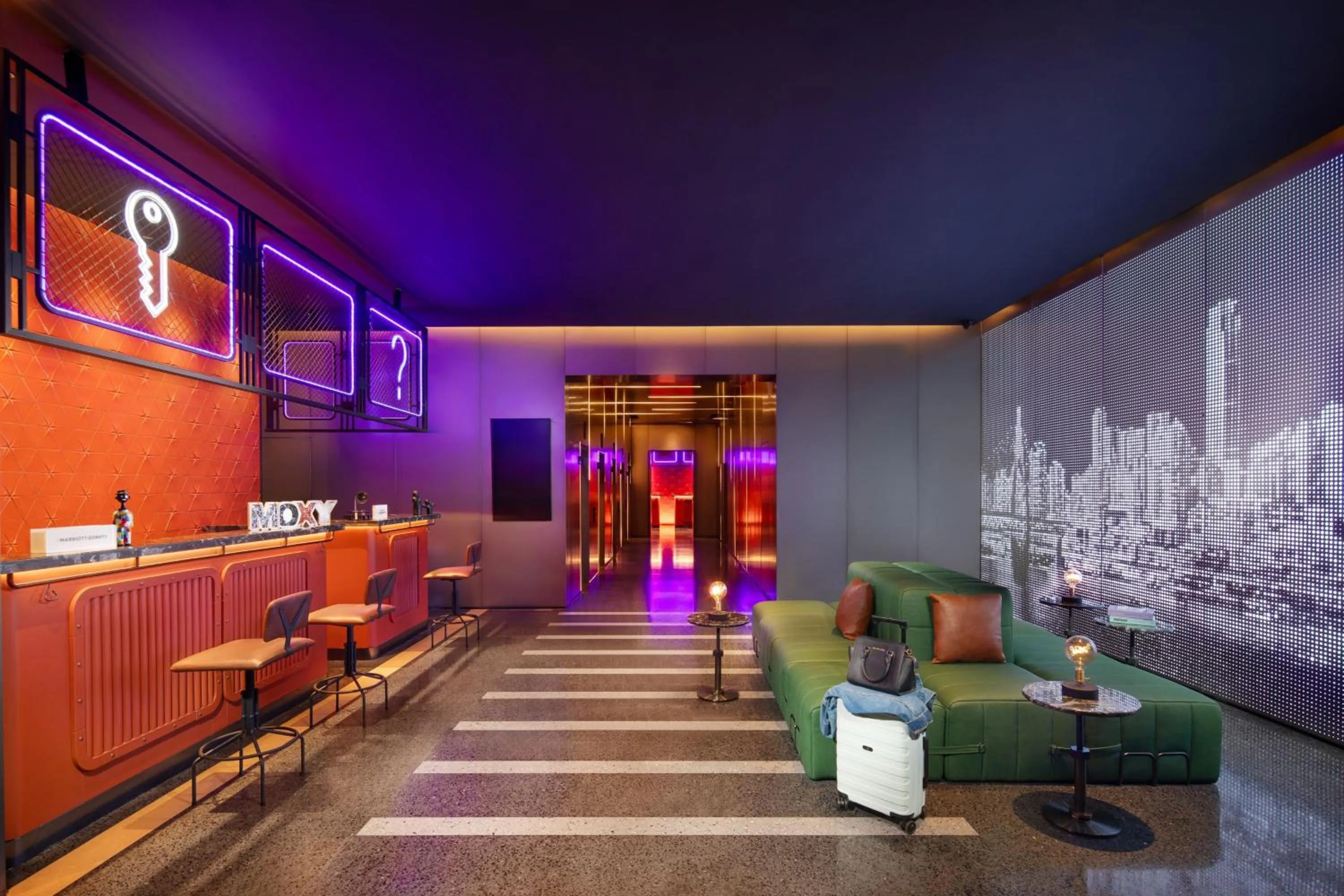 Lobby or reception in Moxy Chongqing
