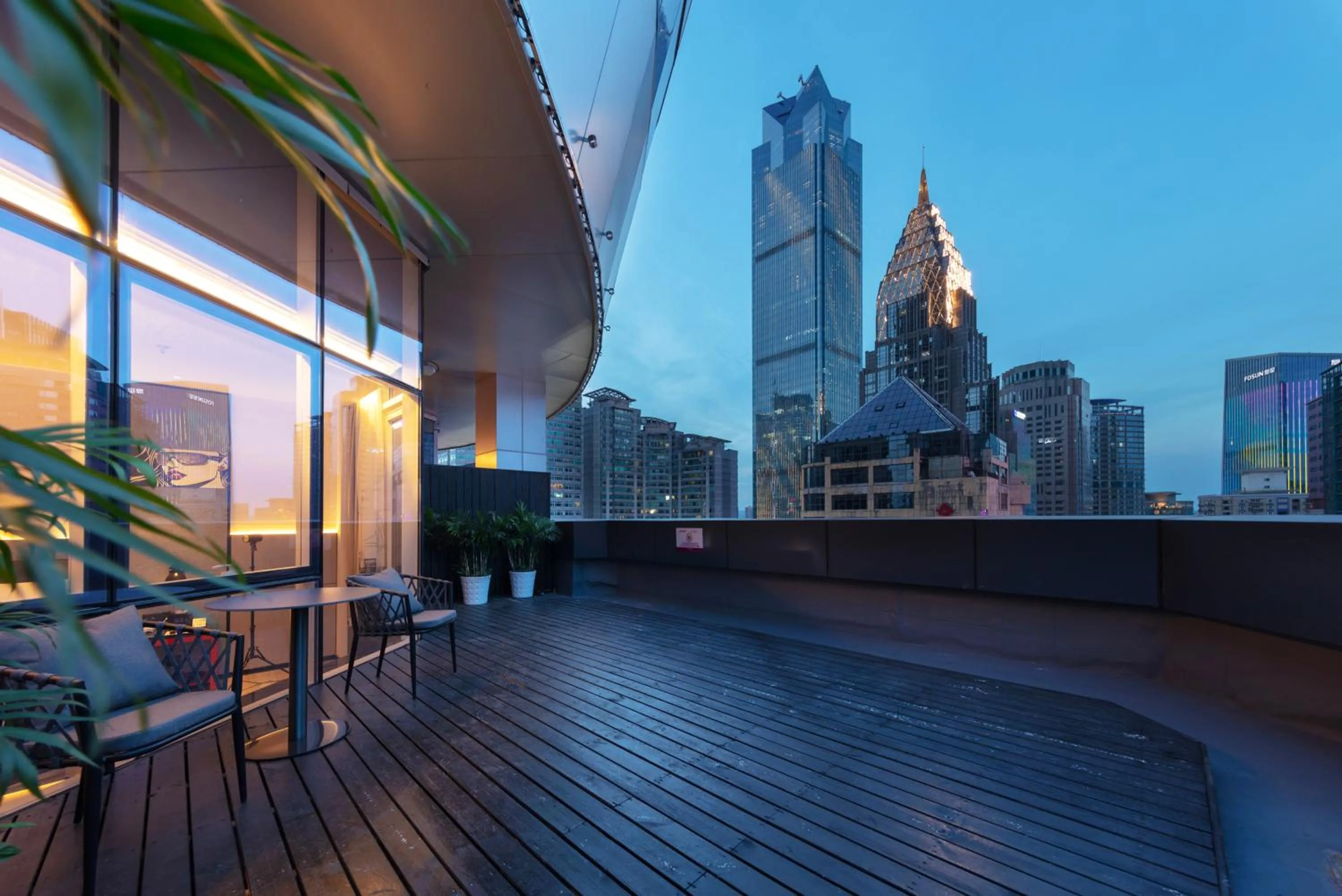 Balcony/Terrace in Moxy Chongqing