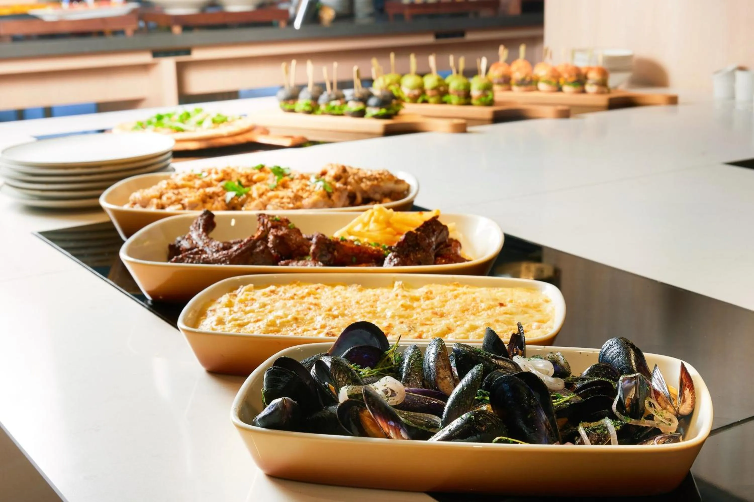 Restaurant/places to eat in Courtyard by Marriott Sapporo