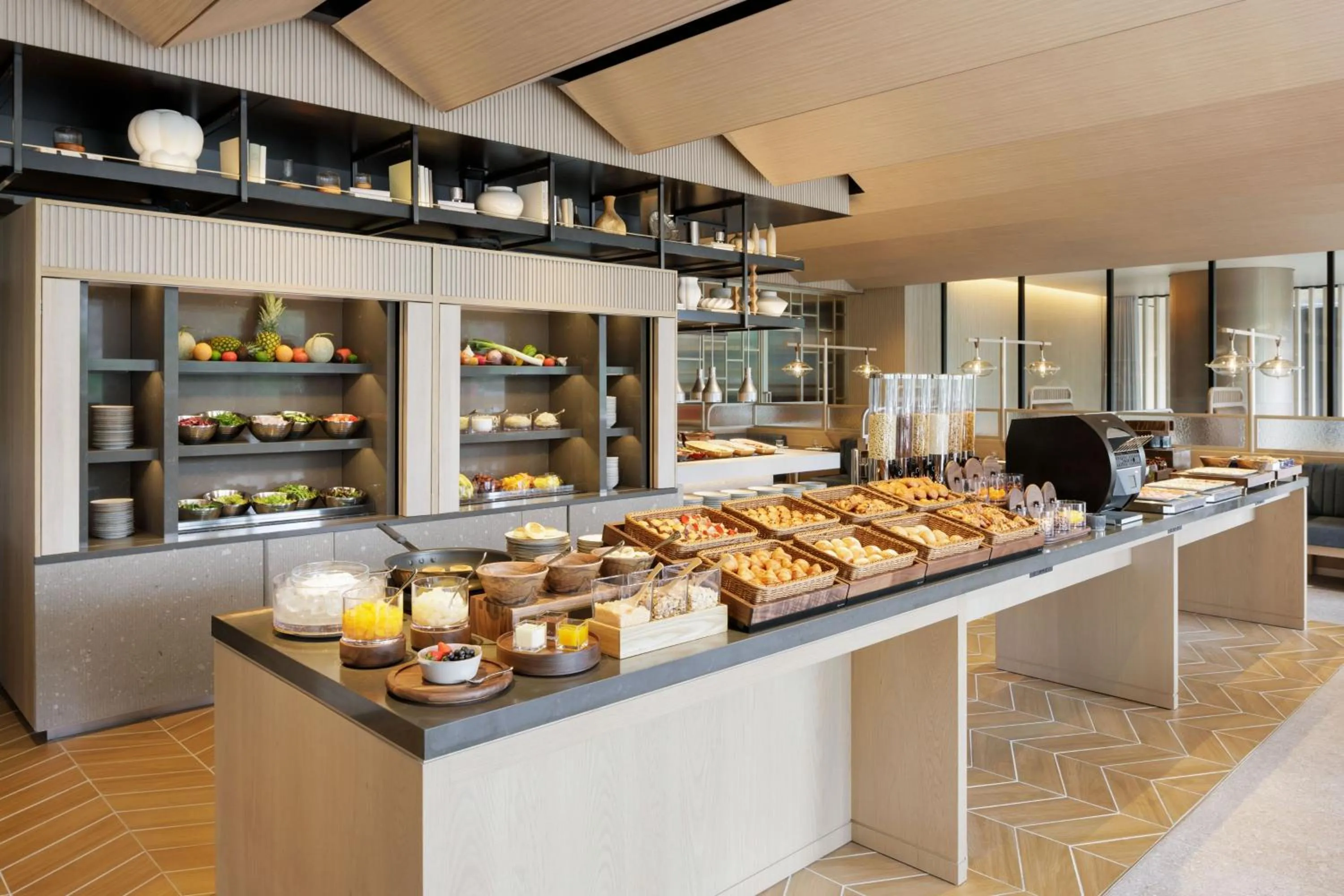 Breakfast in Courtyard by Marriott Sapporo