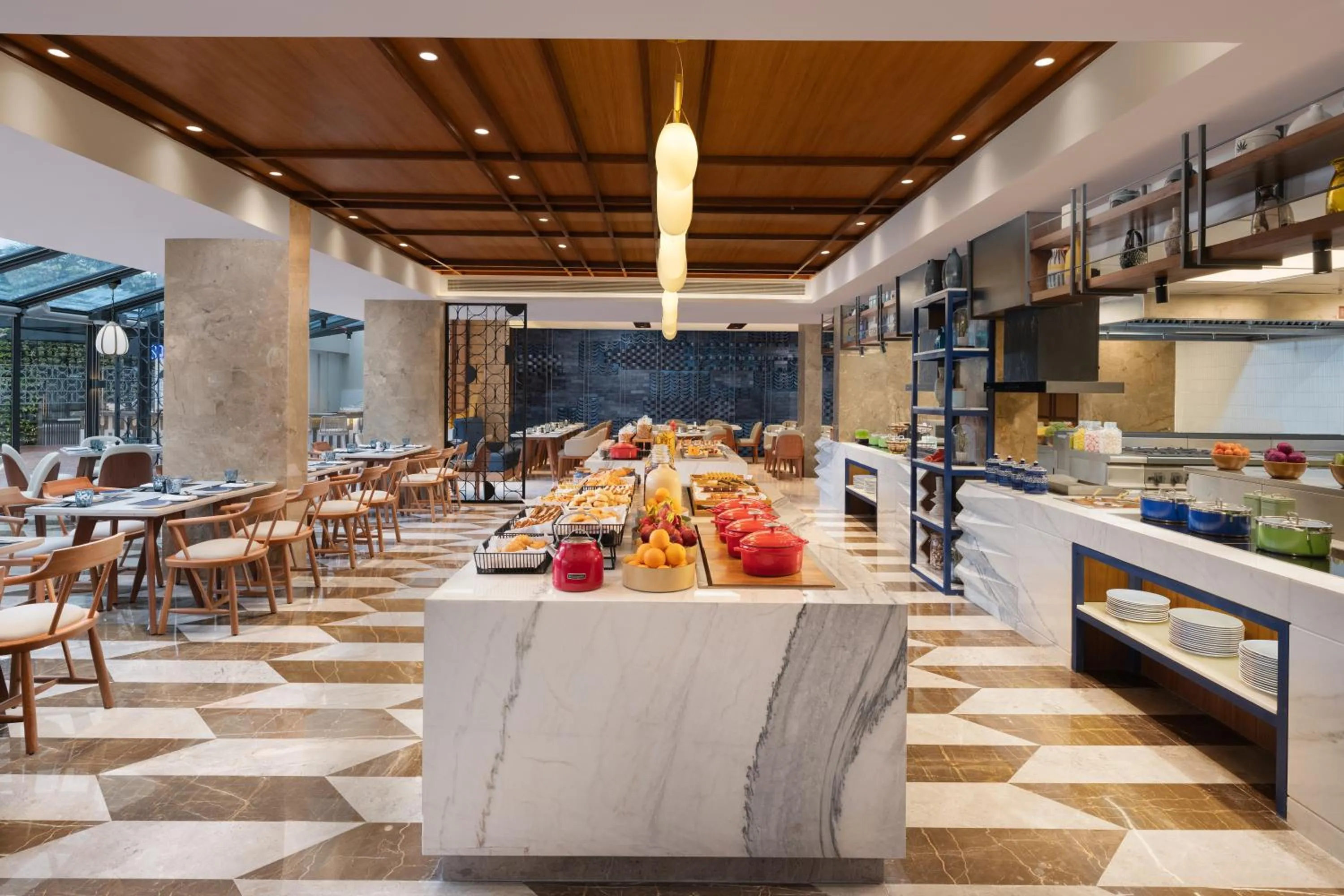 Restaurant/places to eat in Courtyard by Marriott Goa Colva