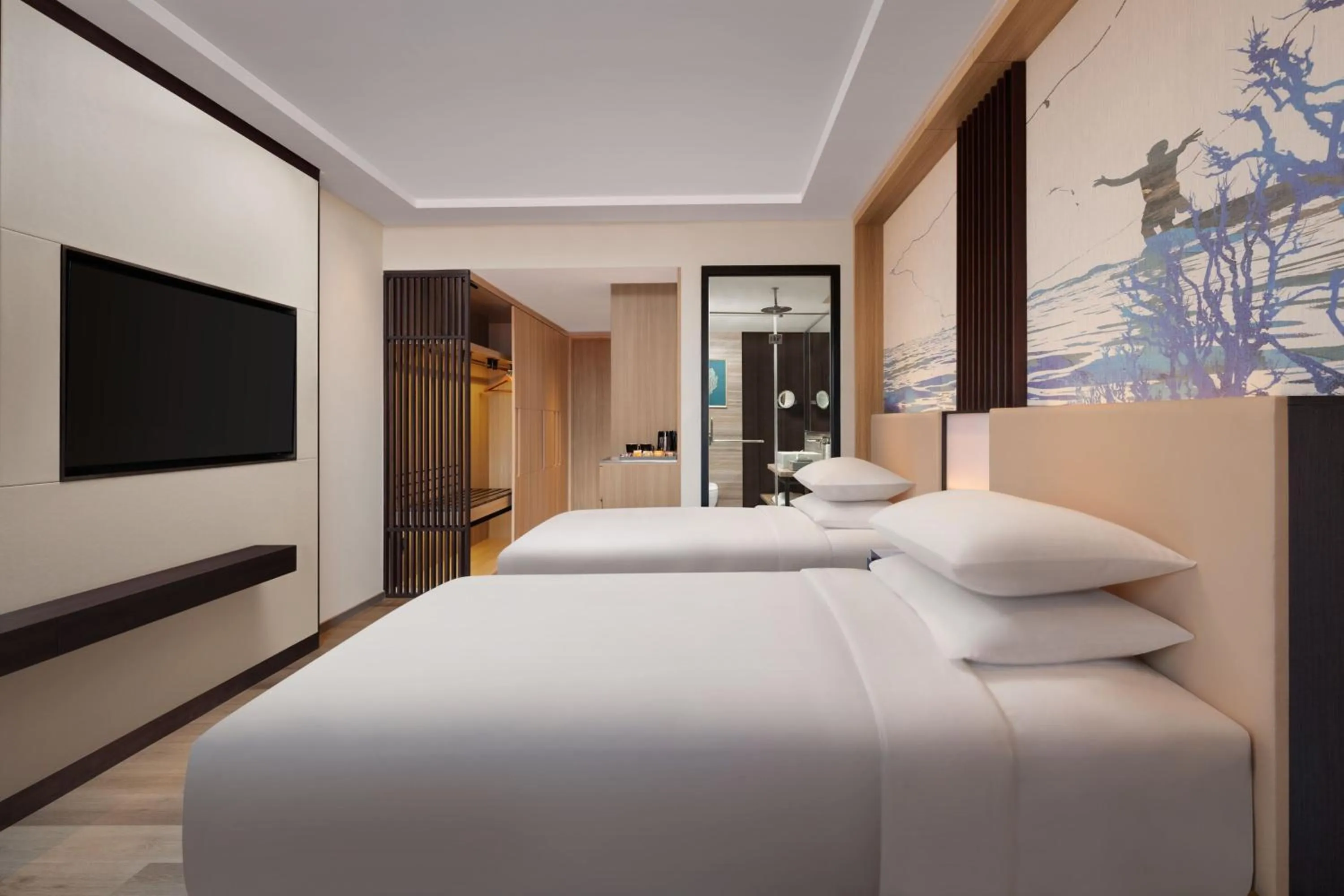 Bedroom, Bed in Courtyard by Marriott Goa Colva